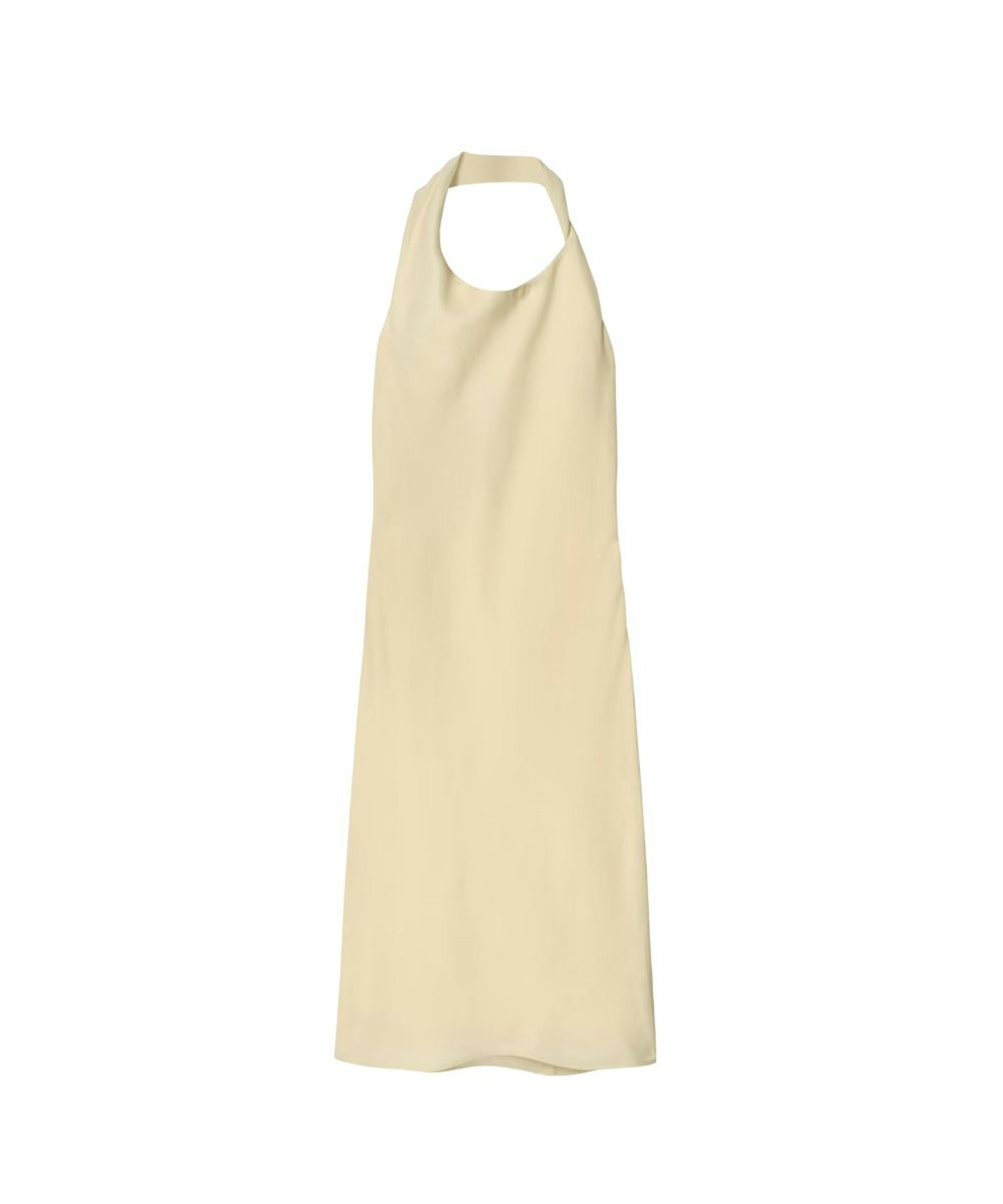 COS, Twisted Linen Halter Dress