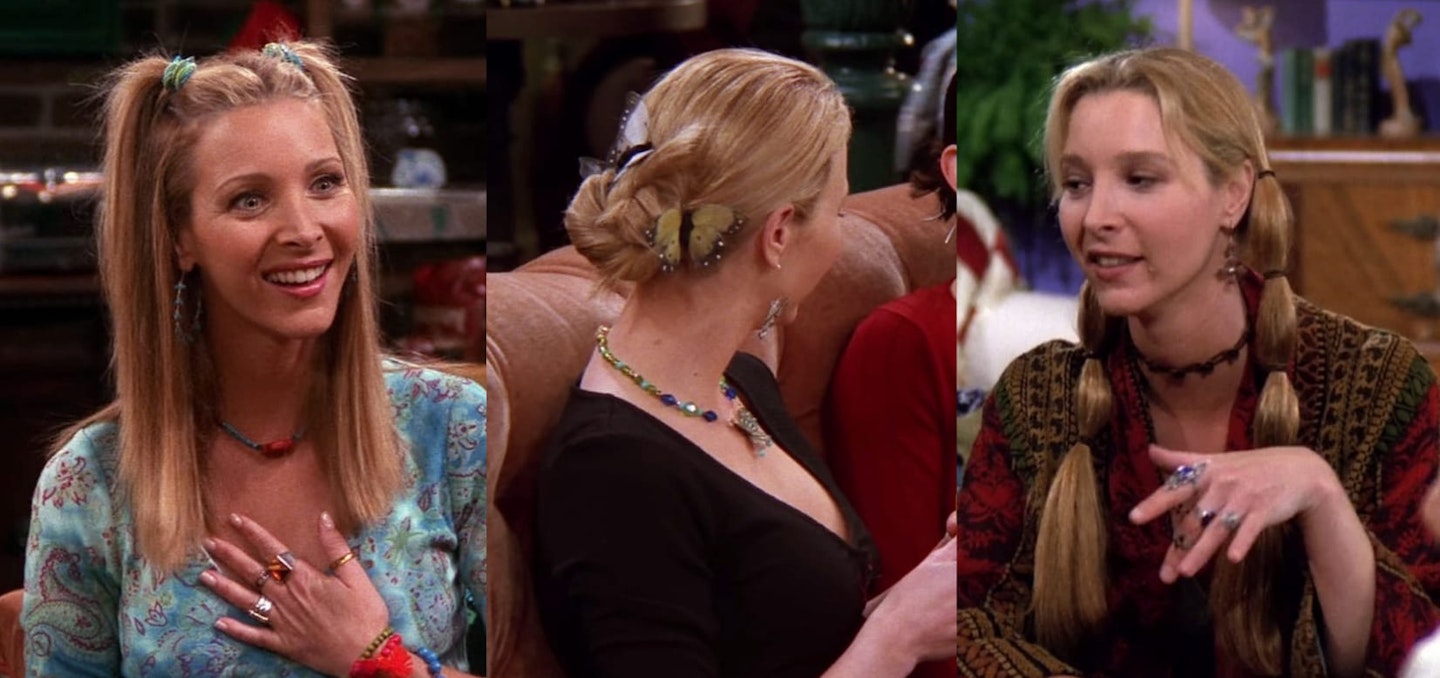 Iconic Phoebe Buffay hairstyles