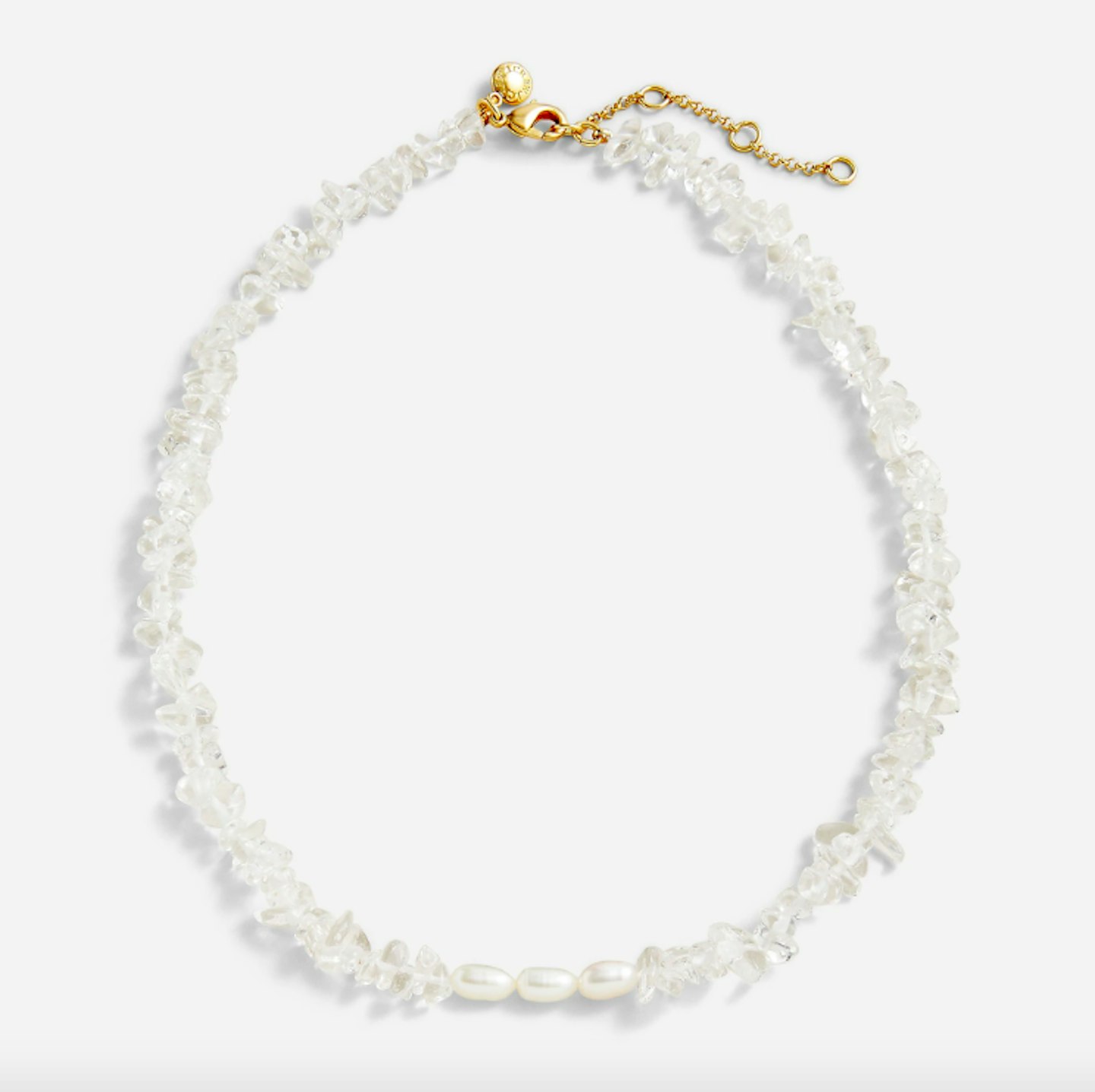 J.Crew, Quartz Flake Necklace