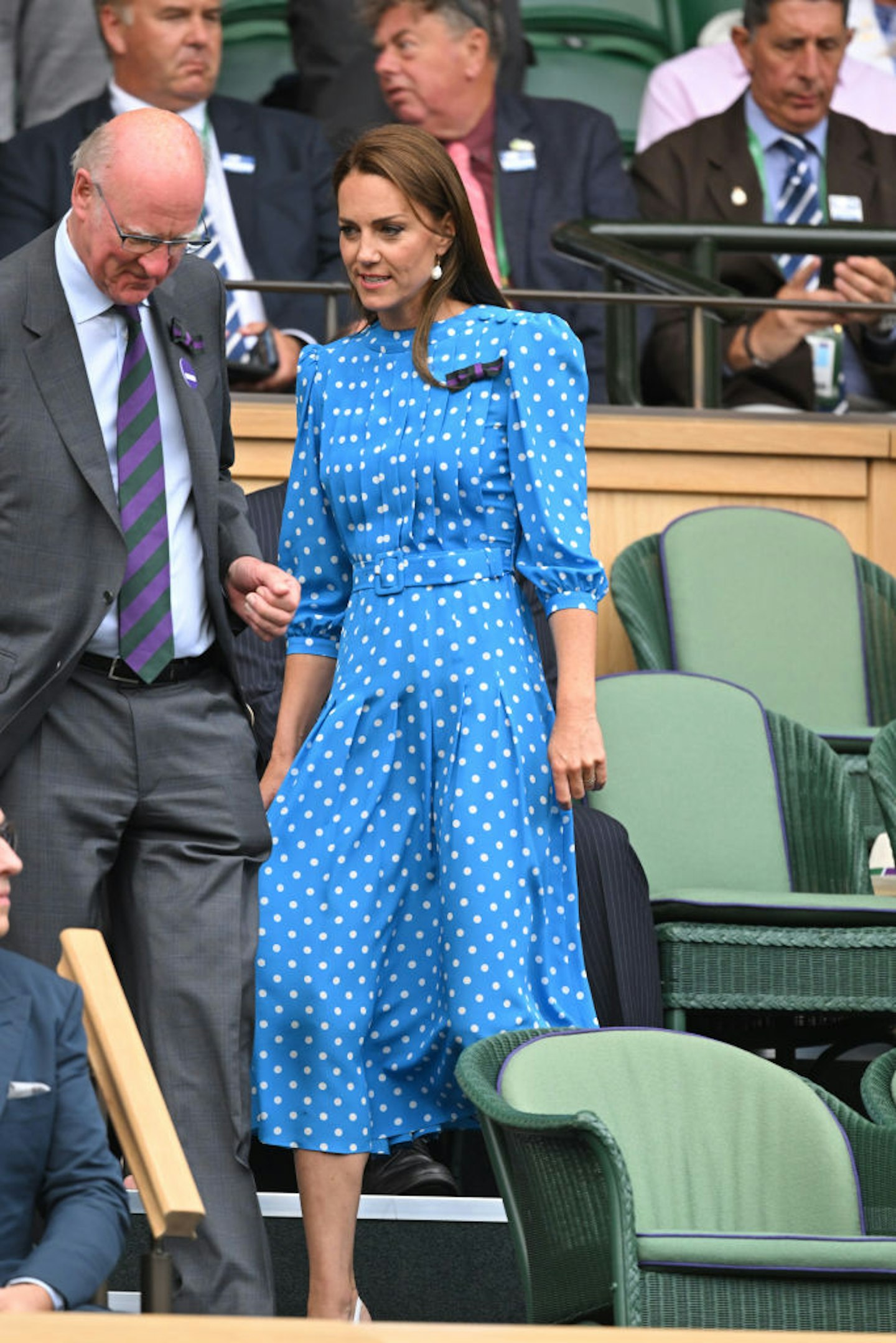 Kate Middleton Wimbledon Alessandra Rich