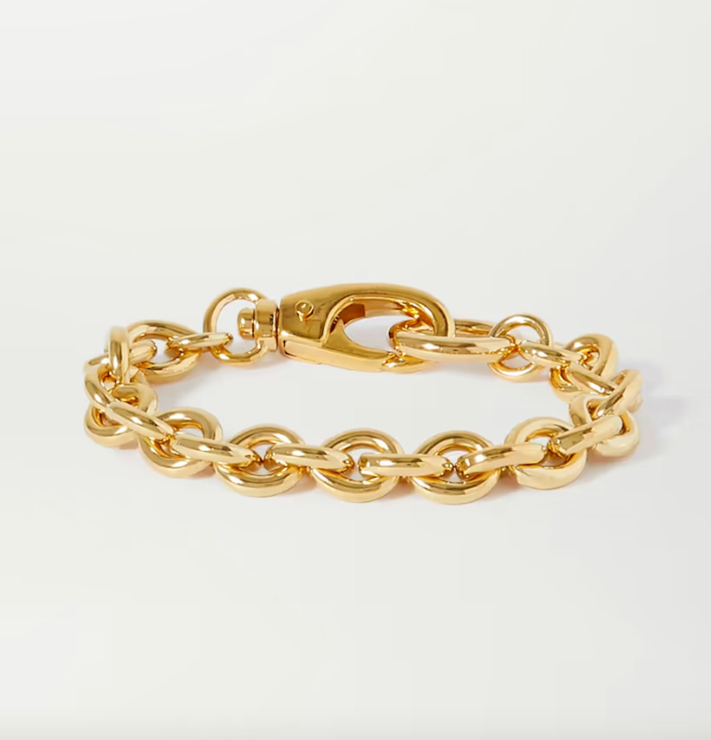 Laura Lombardi, Cable Gold-Plated Bracelet, WAS £110 NOW £33