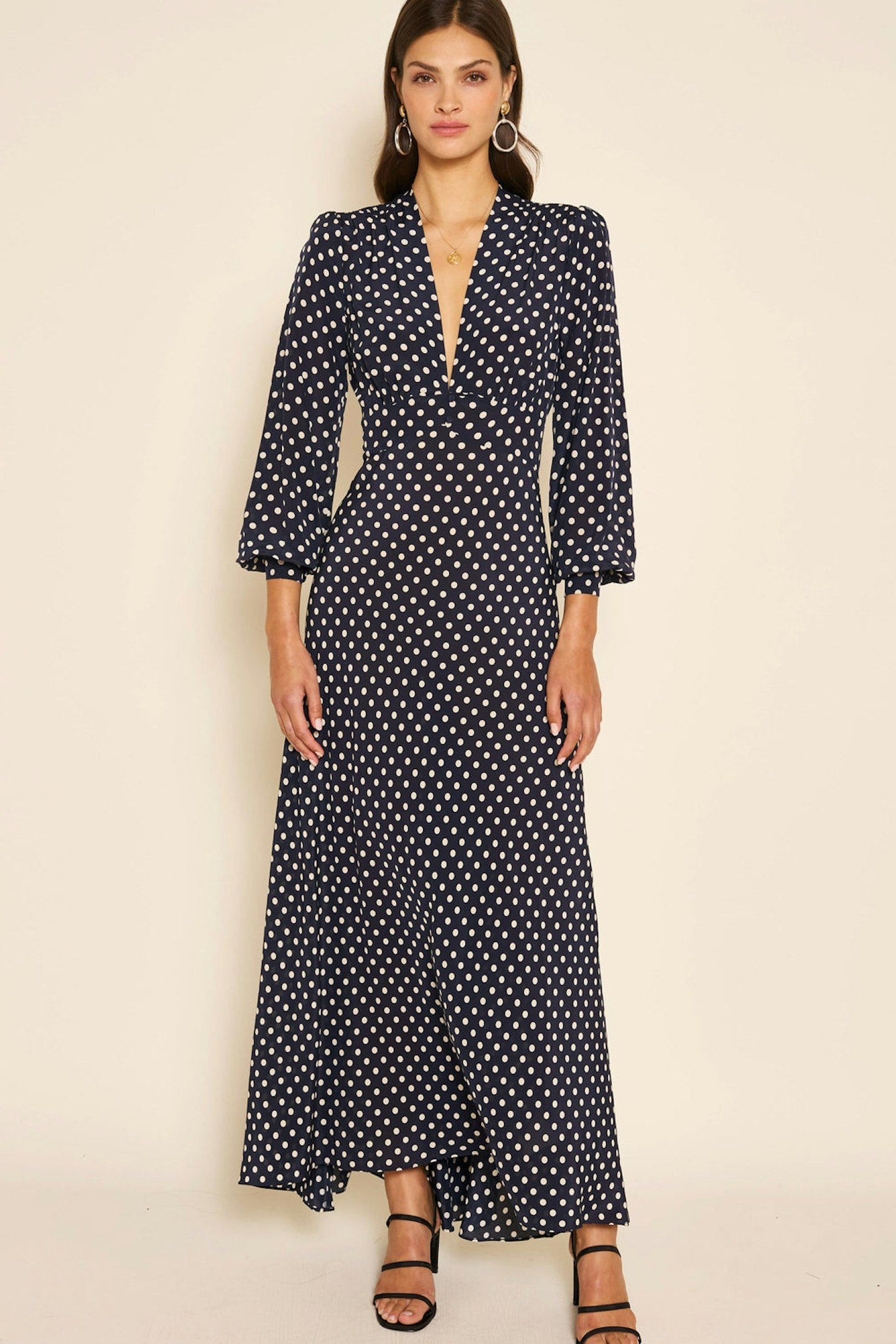 Rixo, Emery Silk Maxi Dress