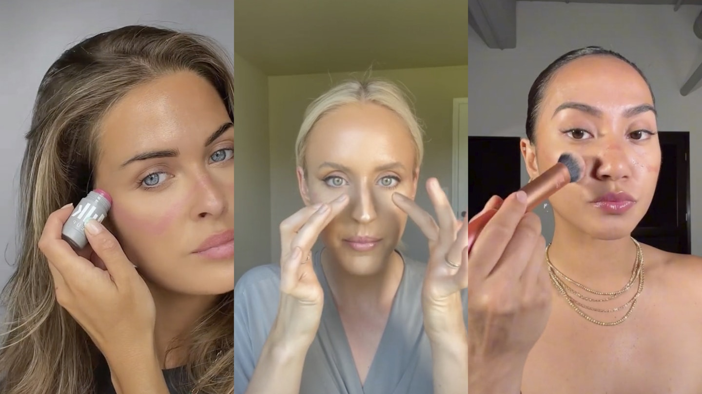The W Blush Trend Is Going Viral on TikTok