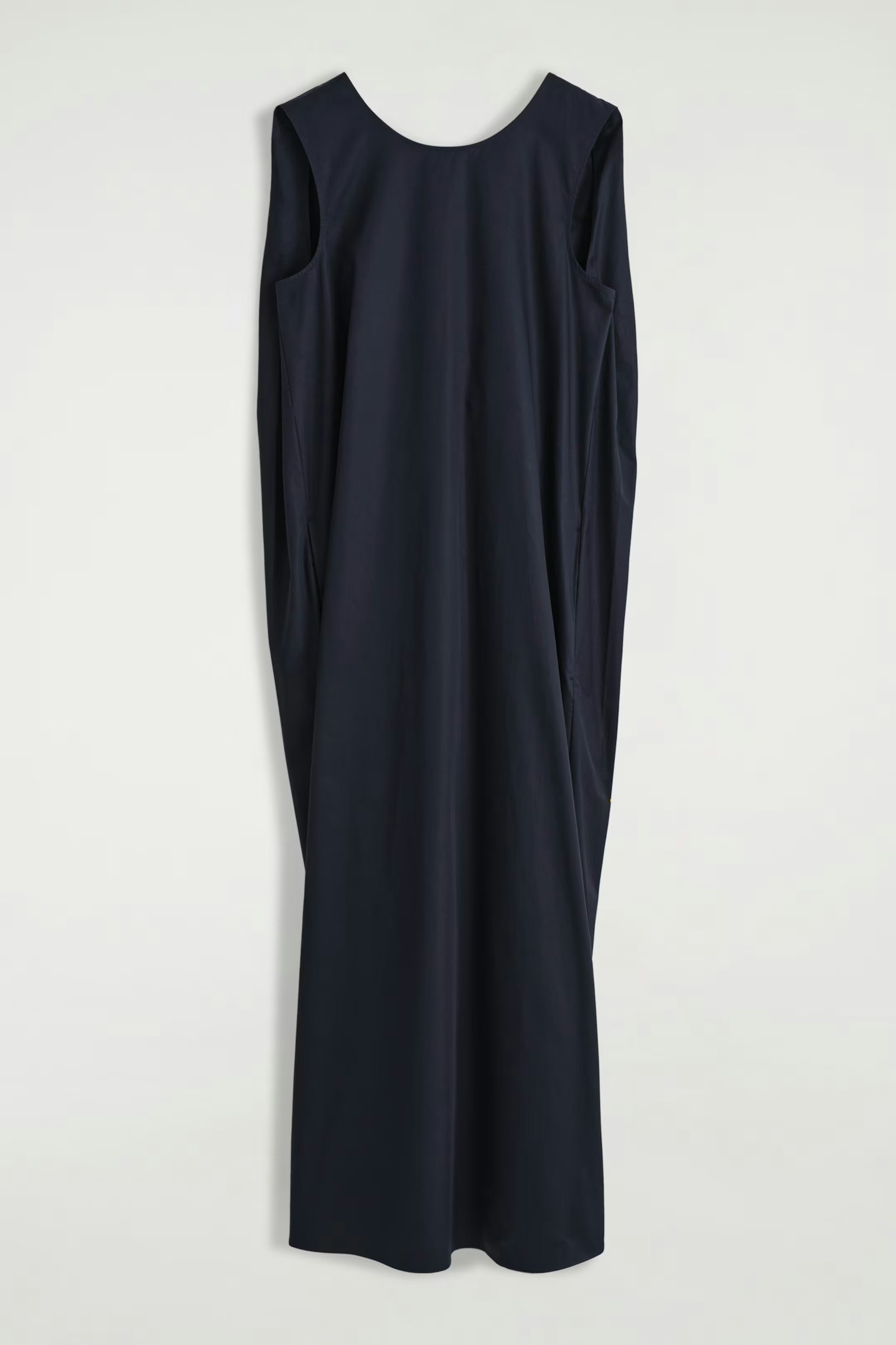 COS Twist-Back Cotton Midi Dress