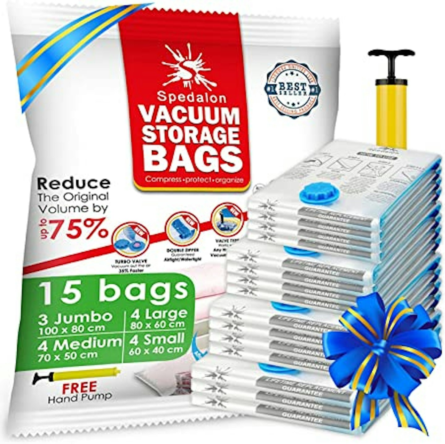 Spedalon, Vaccum Storage Bags, WAS £25.95 NOW £18.08