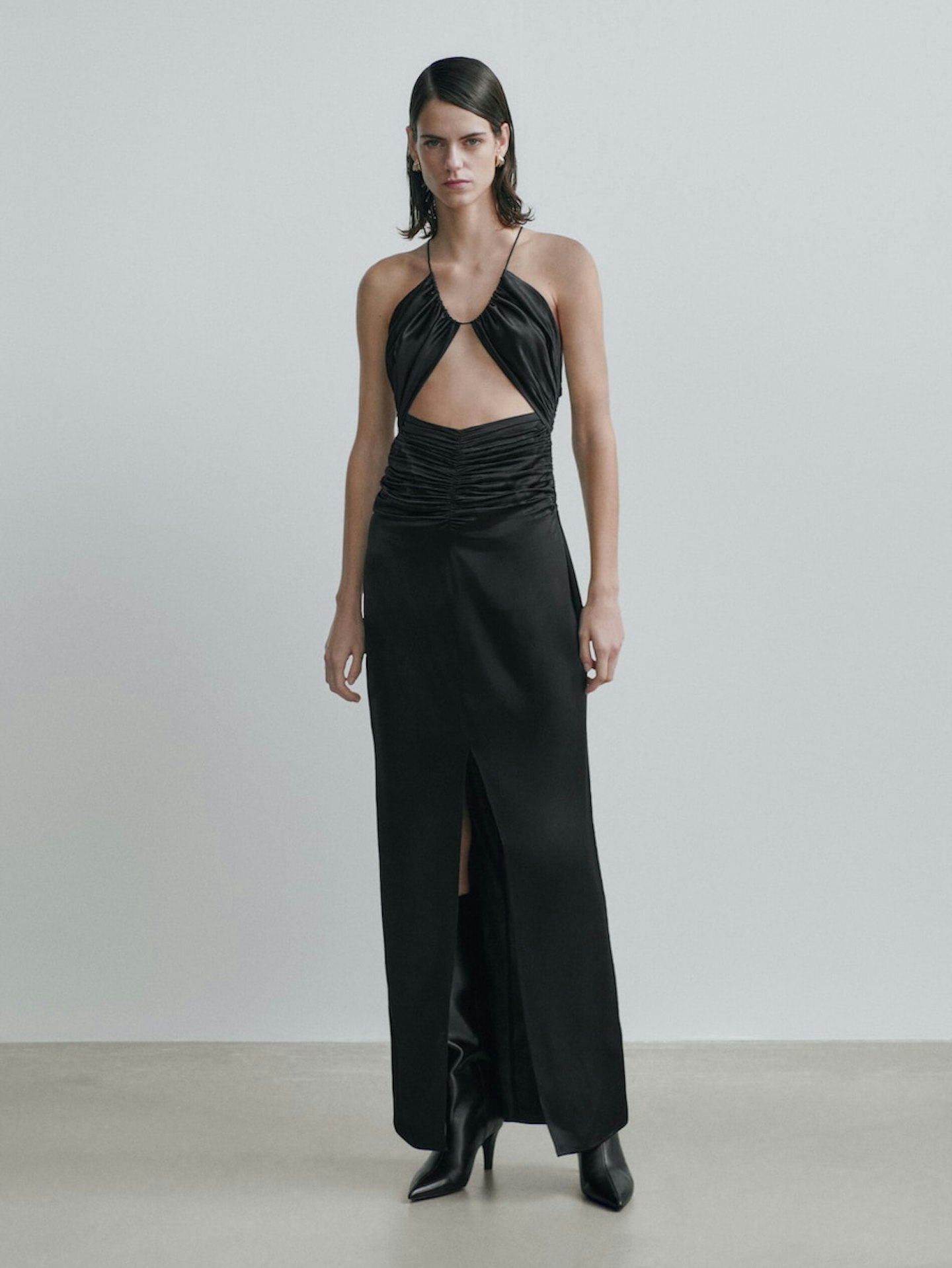 Long Dress With Cutouts