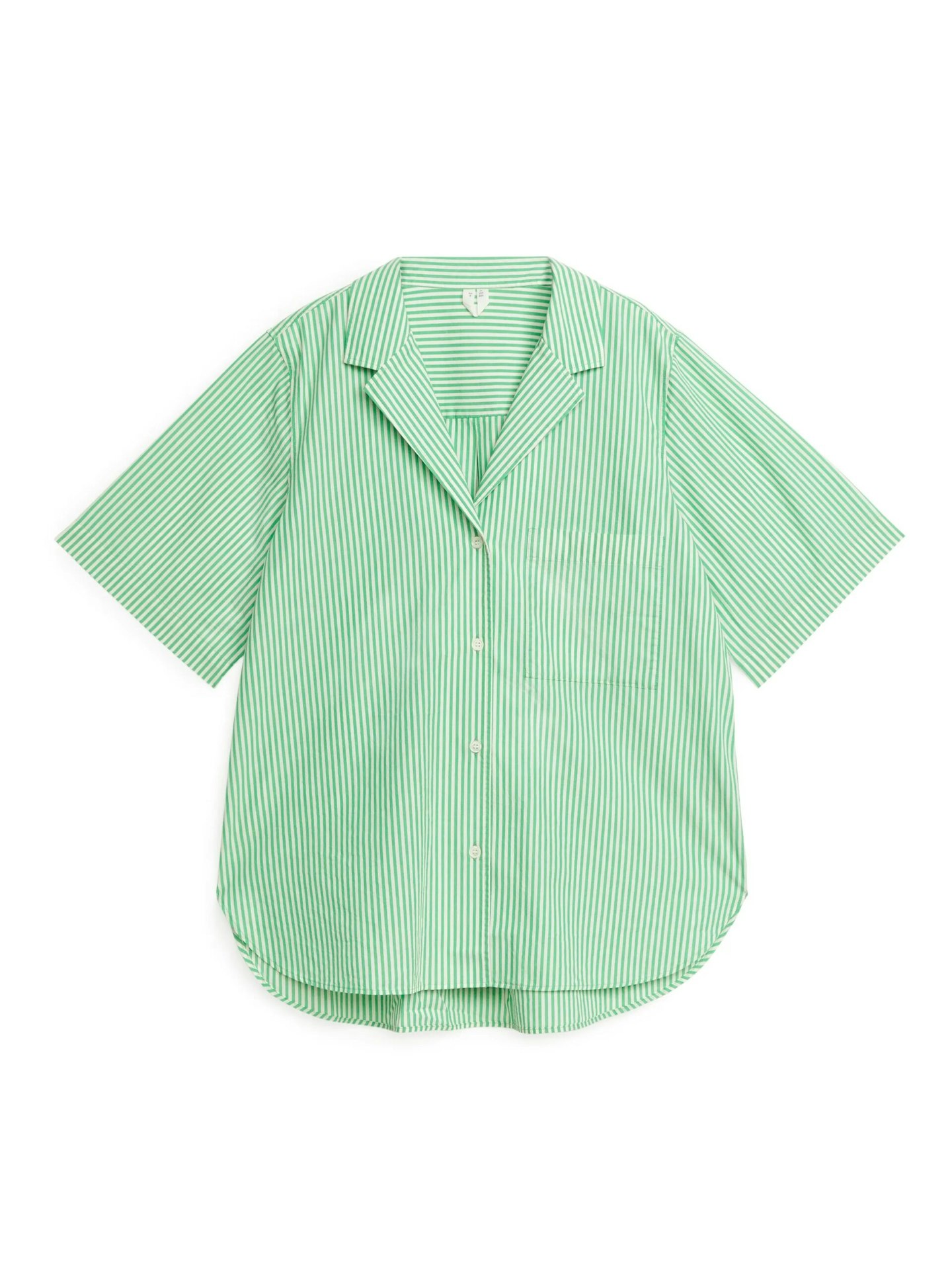 summer outfit ideas ARKET, Poplin Resort Shirt, £45