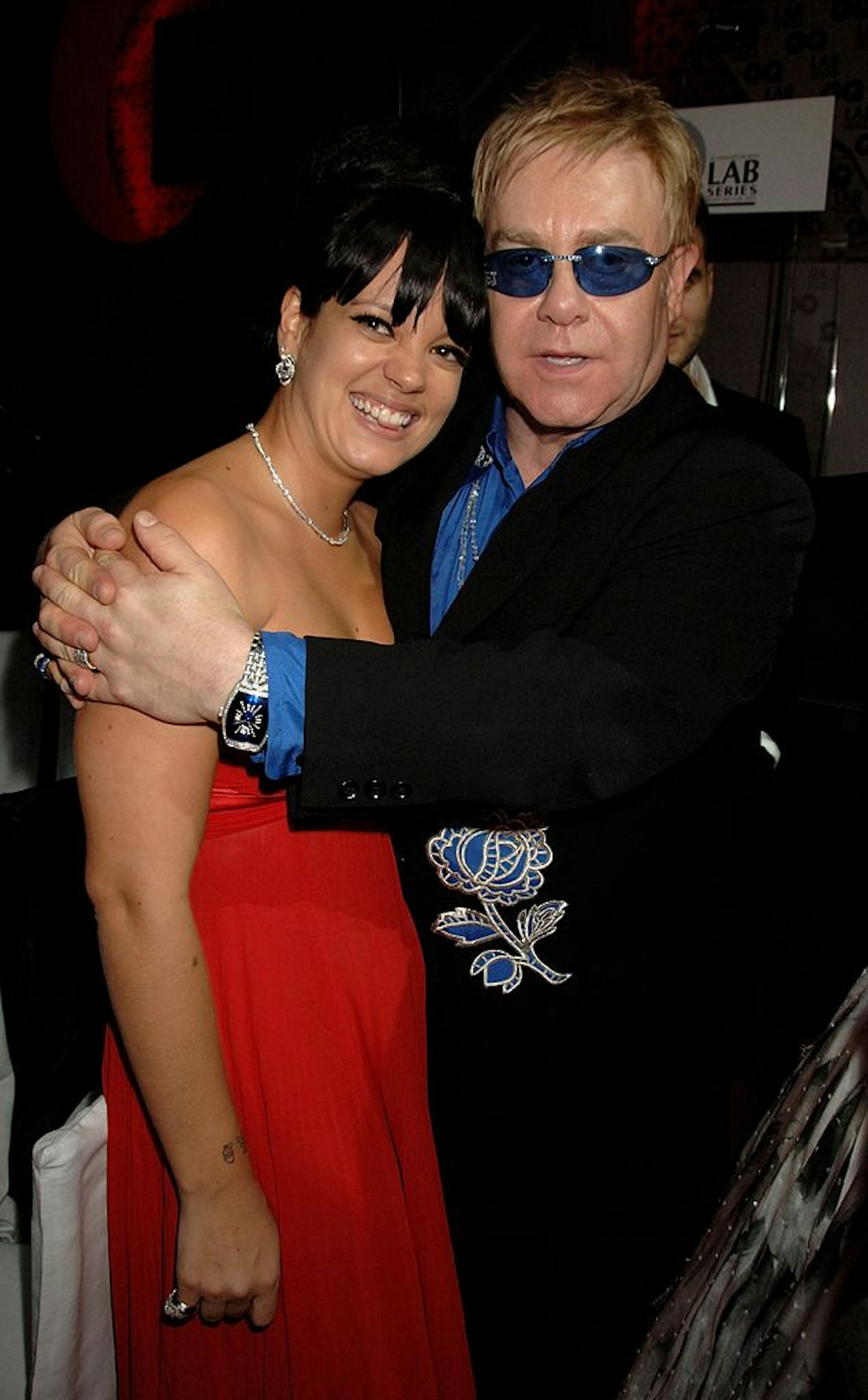 Lily Allen and Elton John