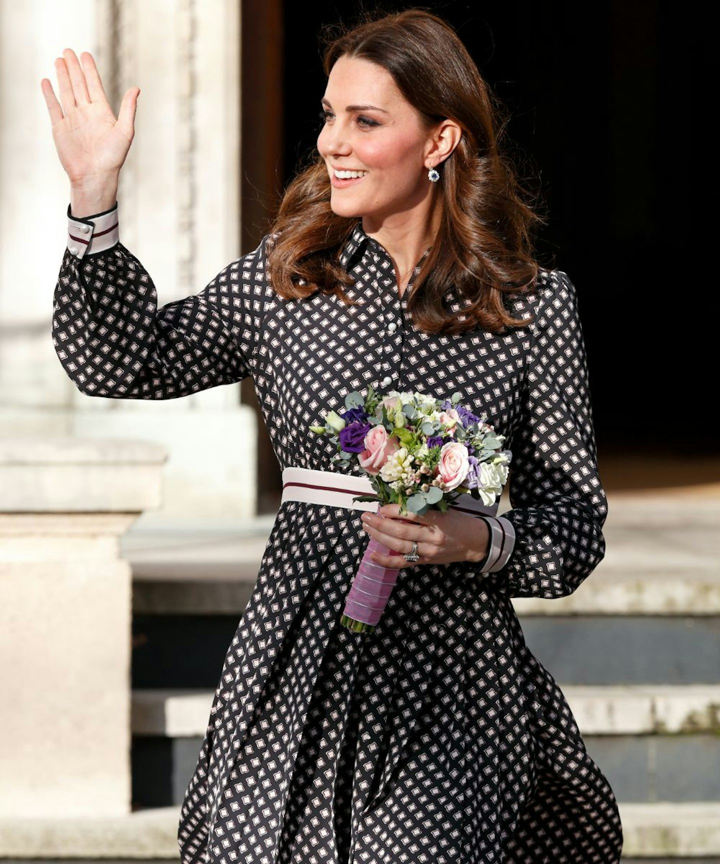 Kate Middleton in Kate Spade, 2017