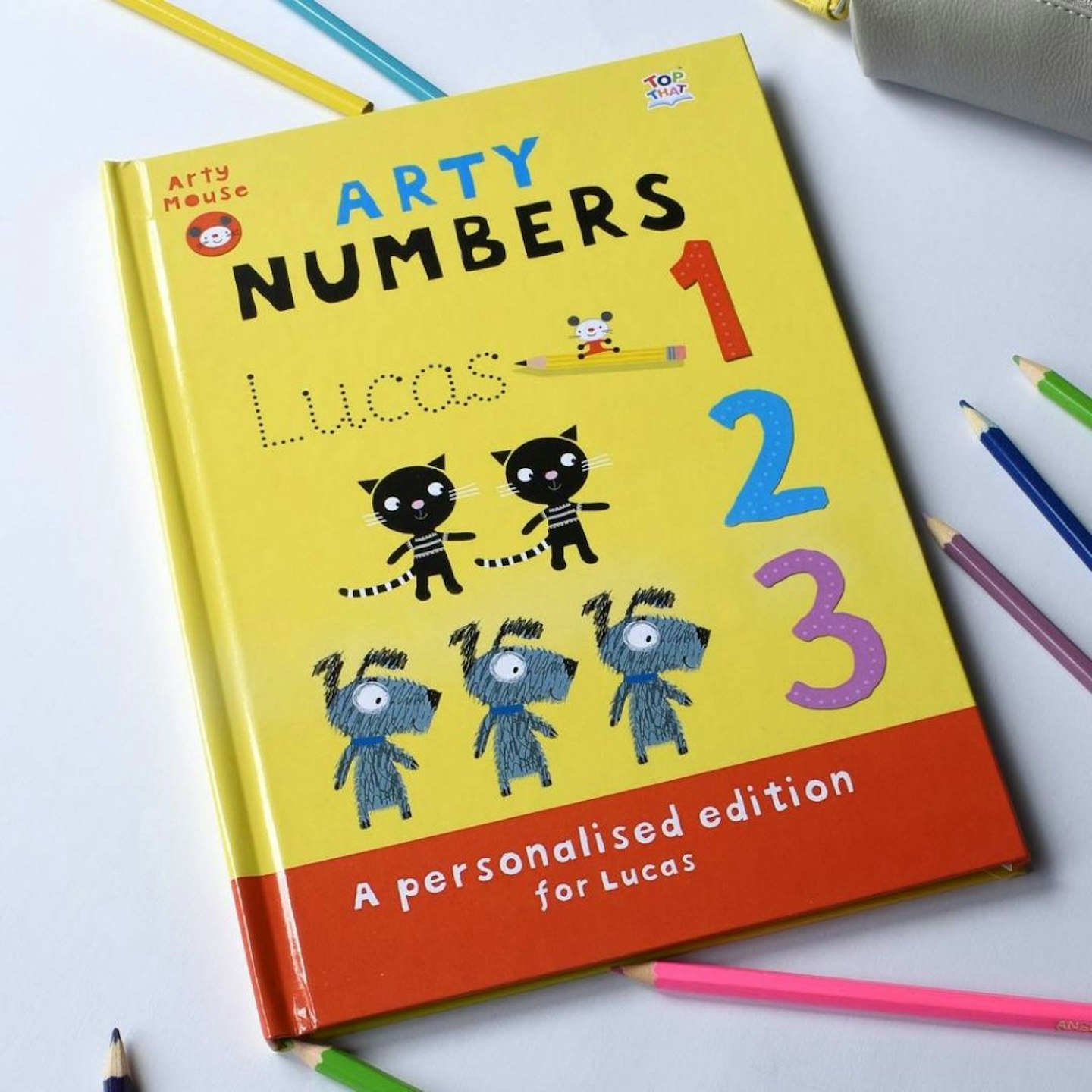 Learning Through Art Activity Book Numbers