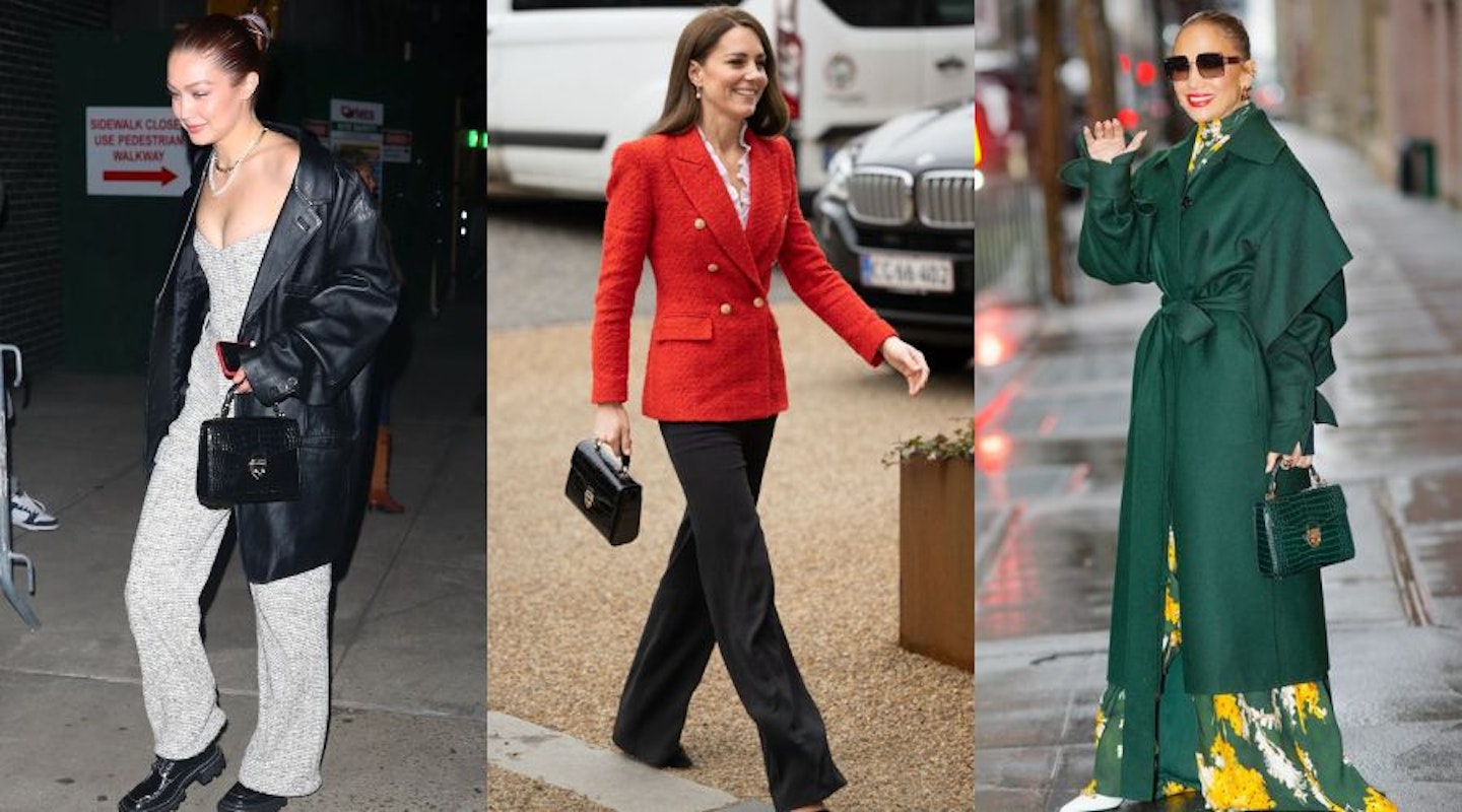 Kate Middleton Carried Her Go-To Top-Handle Bag Style in White