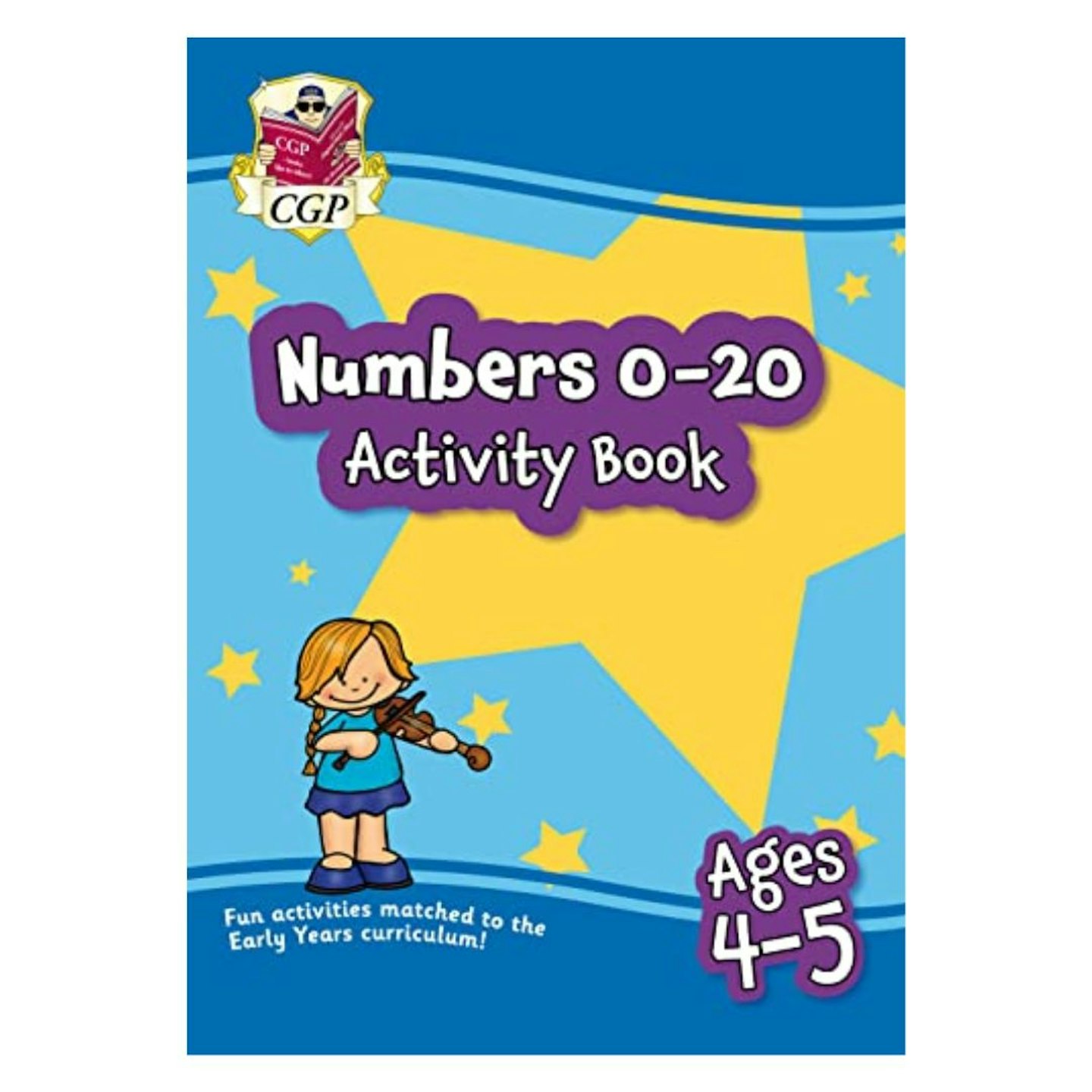 New Numbers 0-20 Activity Book for Ages 4-5