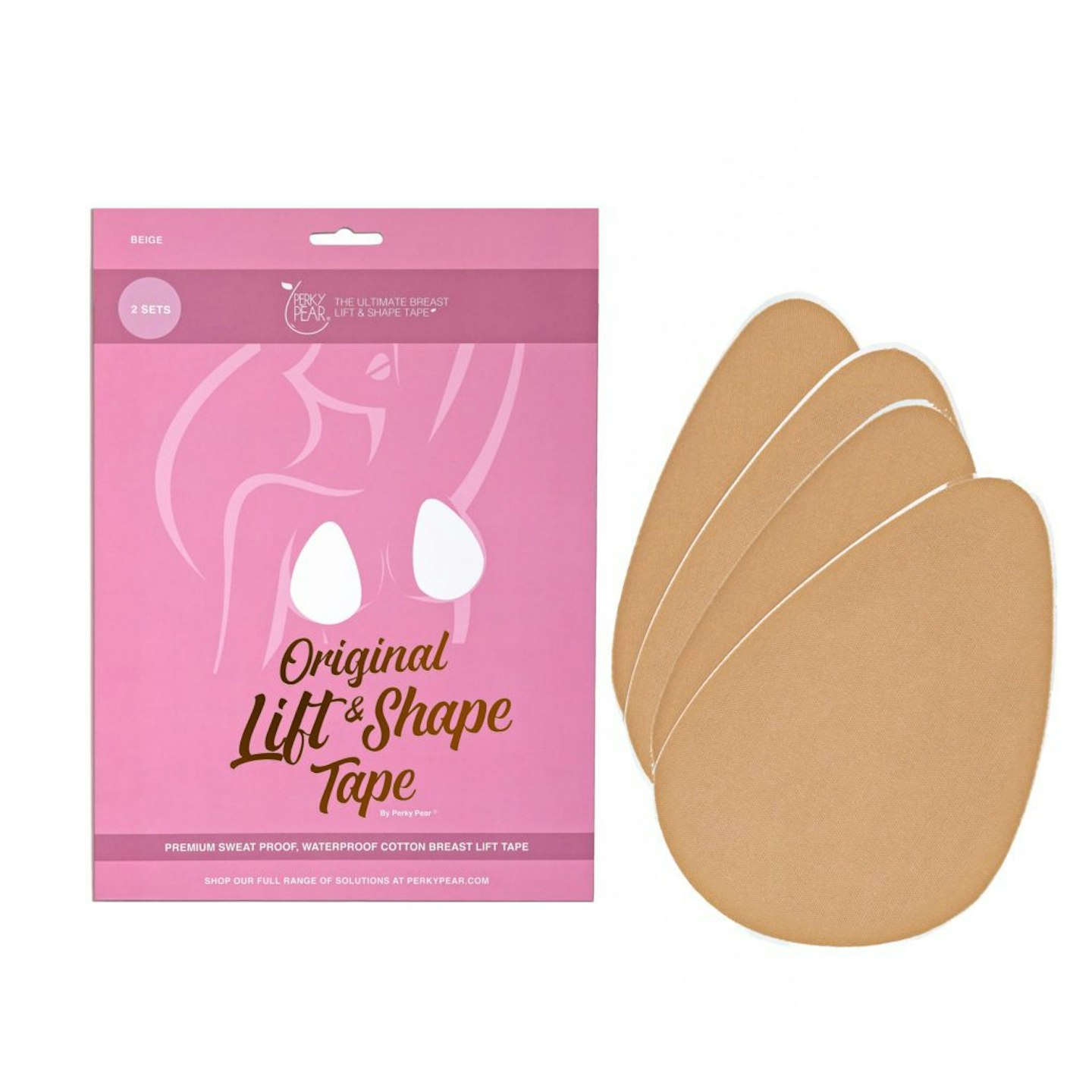 best backless and stick-on bras Perky Pear, Original Lift & Shape Tape