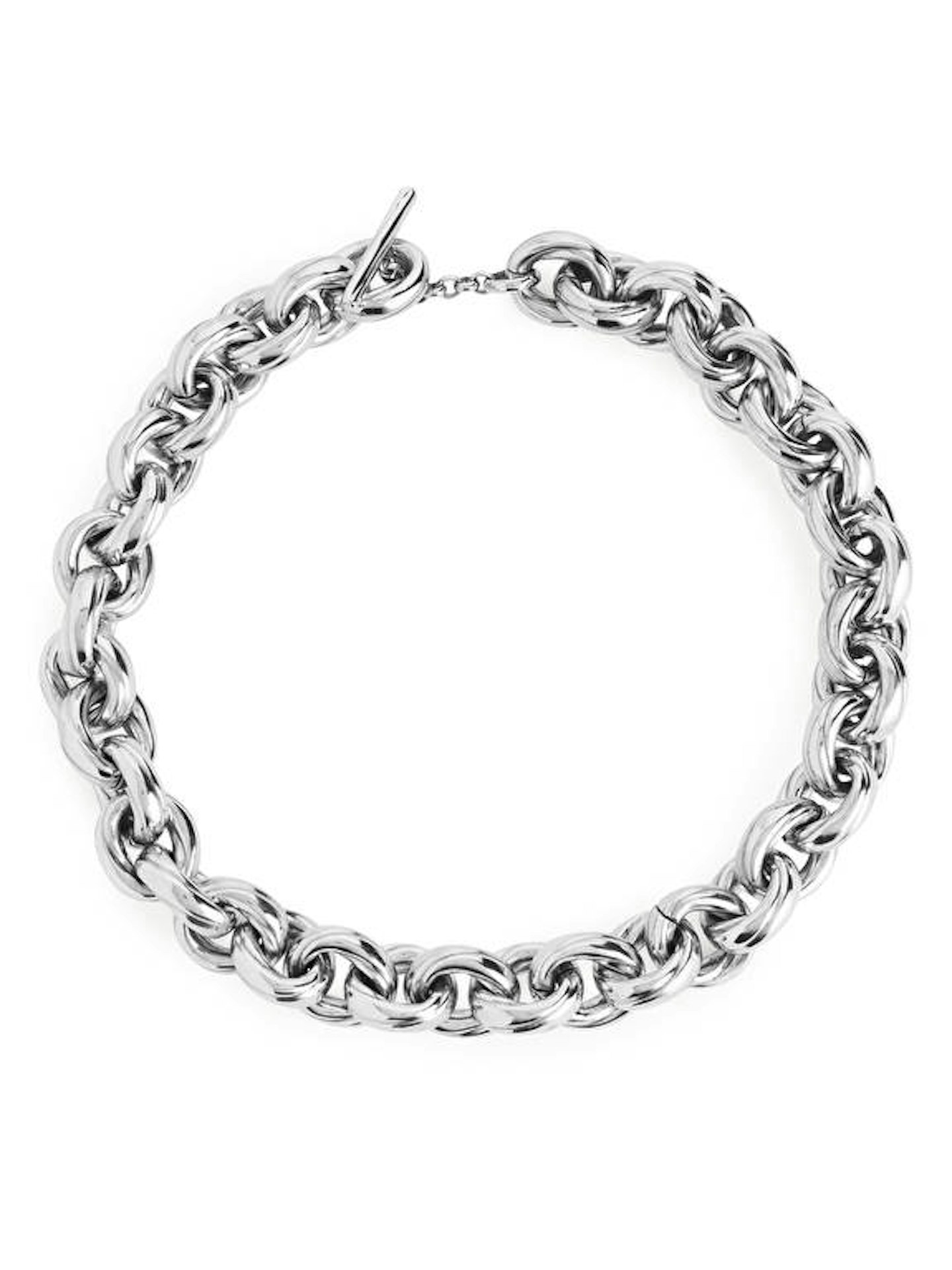 Arket, Chunky Silver-Plated Necklace