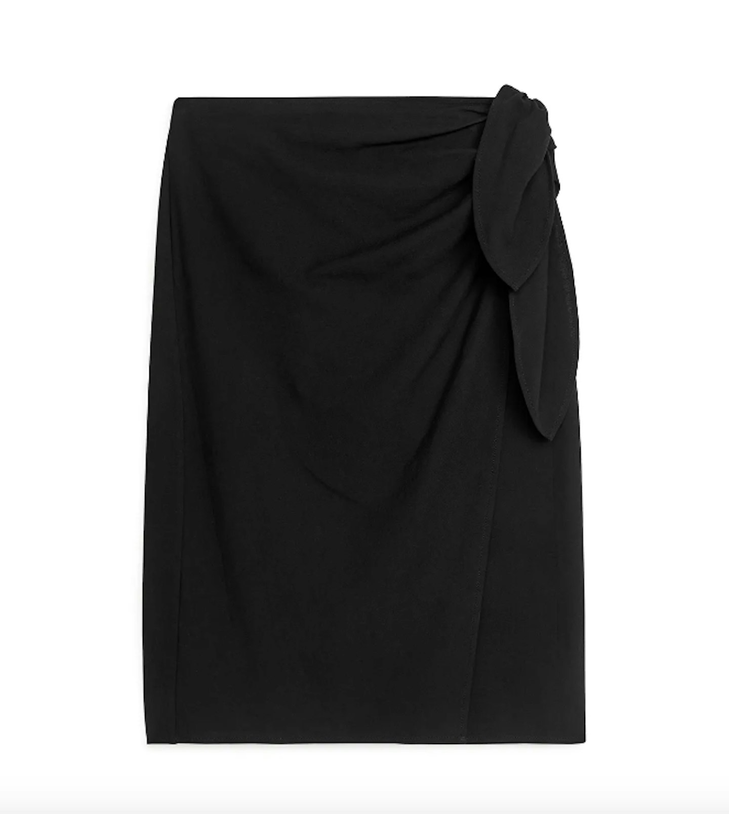 Arket, Textured Wrap Skirt