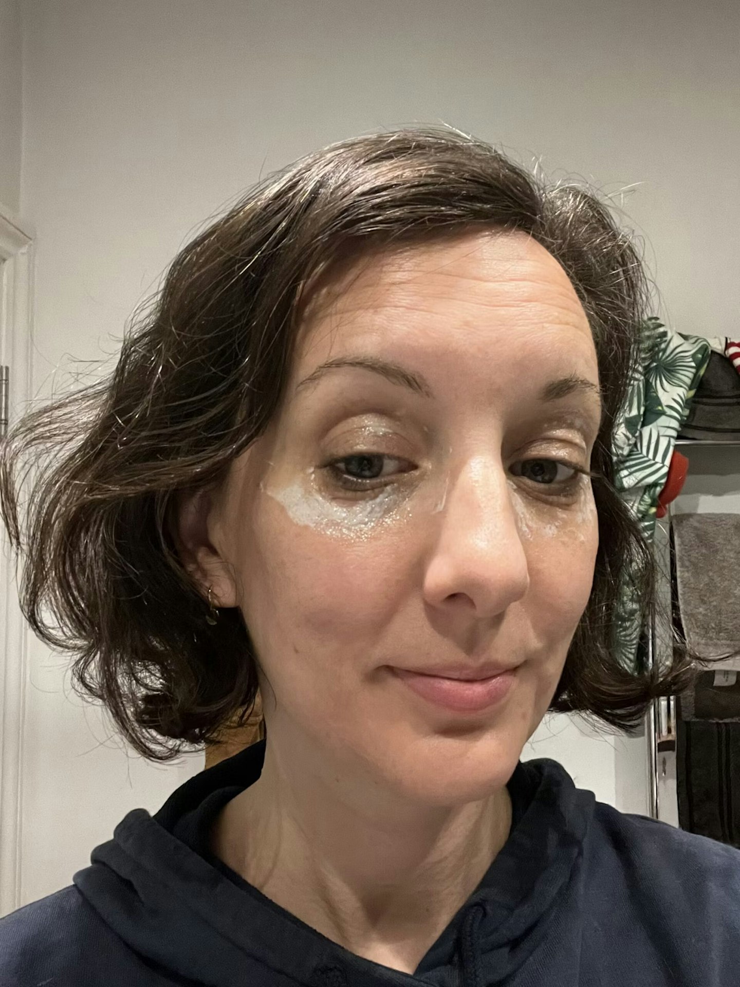  Rebecca Holman using the Augustinus Bader The Rich Eye Cream