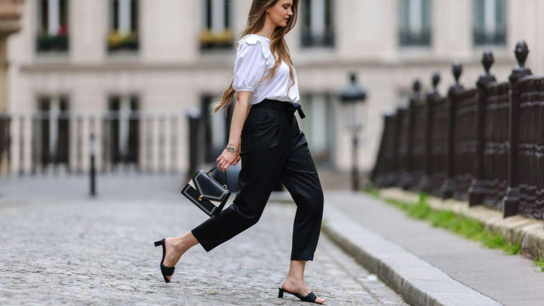 Petite 2025 cigarette trousers