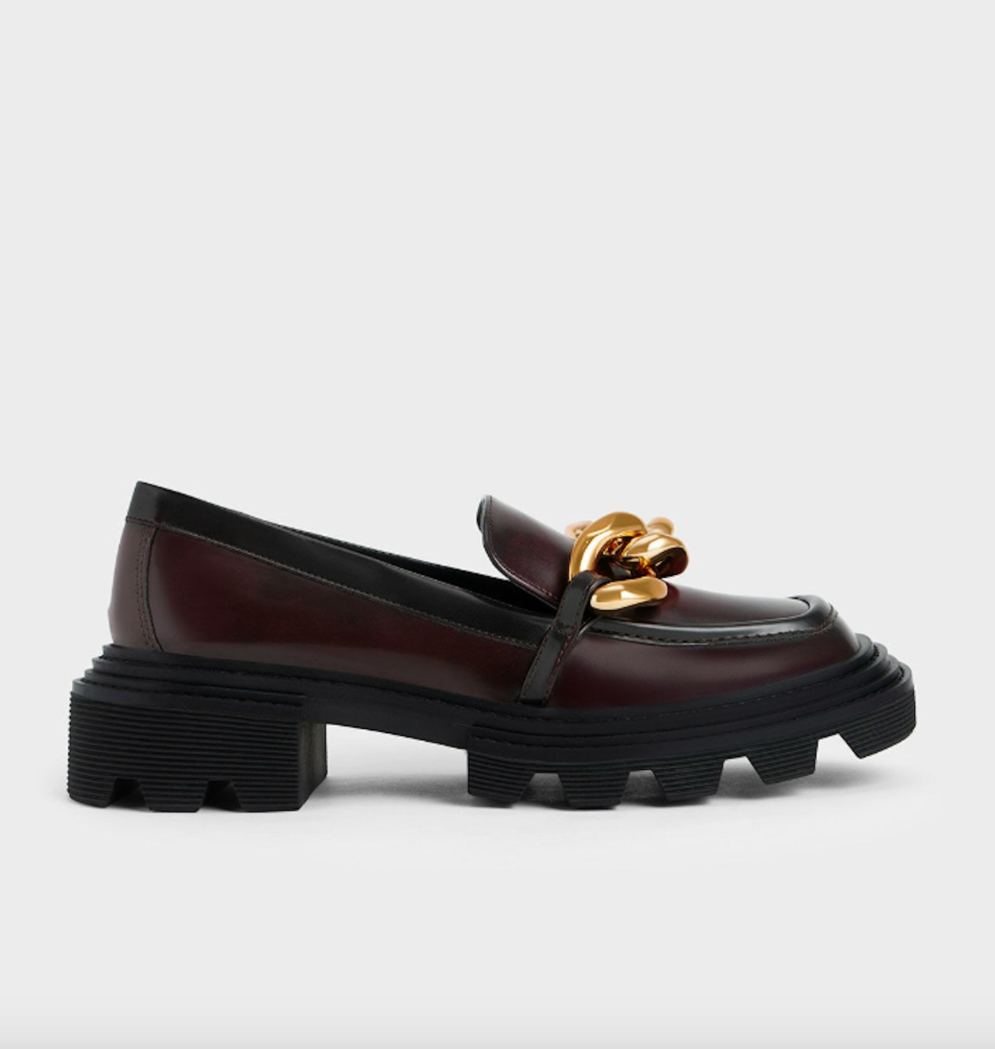 Perline Chunky Chain Loafers