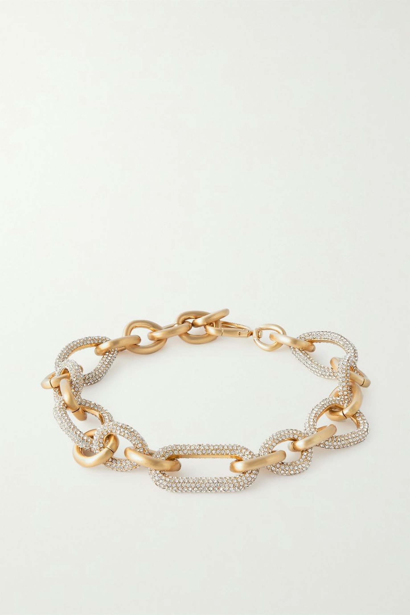 Cult Gaia, Reyes Gold-Tone Crystal Necklace