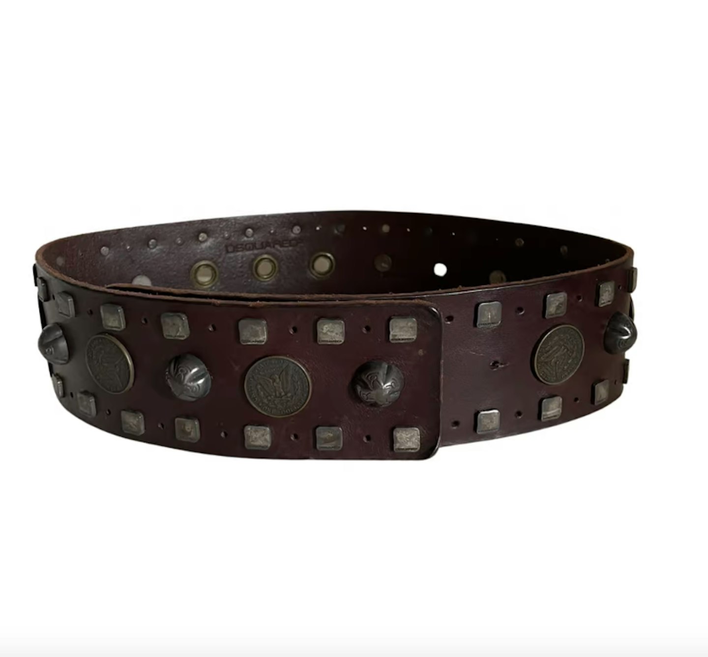 DSquared2, Brown Leather Belt