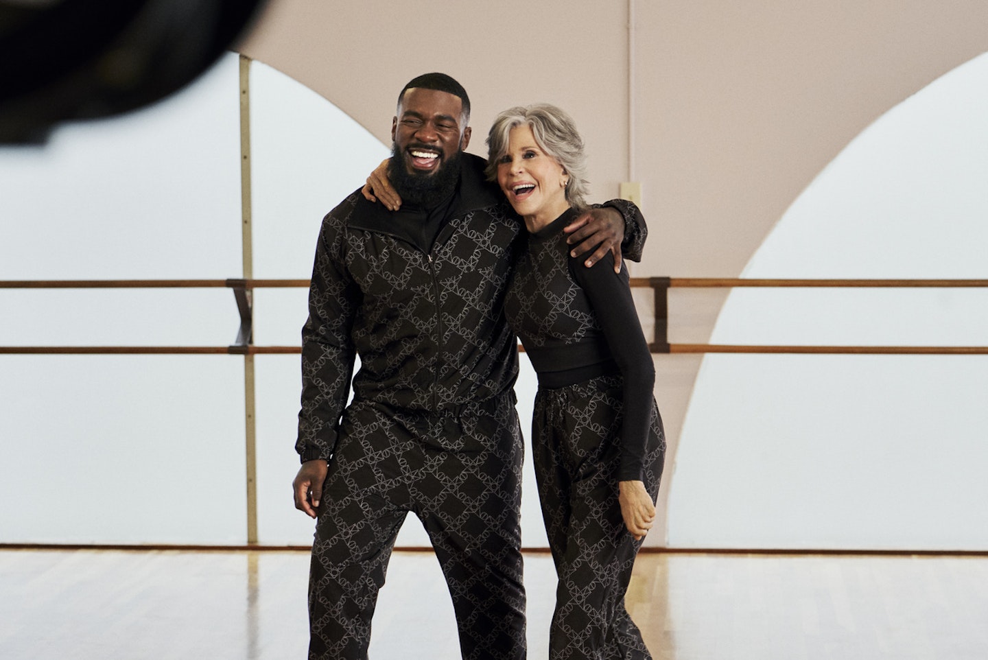 H&M Jane Fonda JaQuel Knight