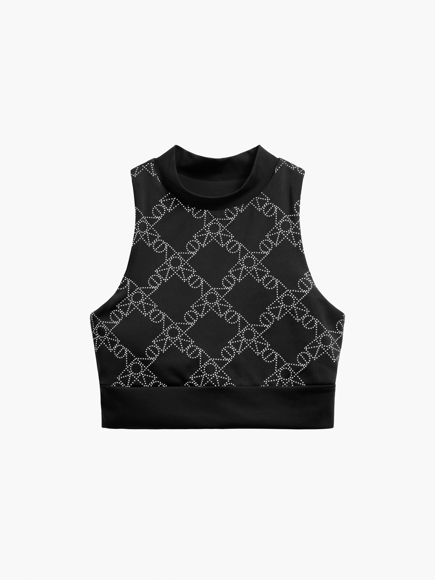 Monogram-Print Sports Bra