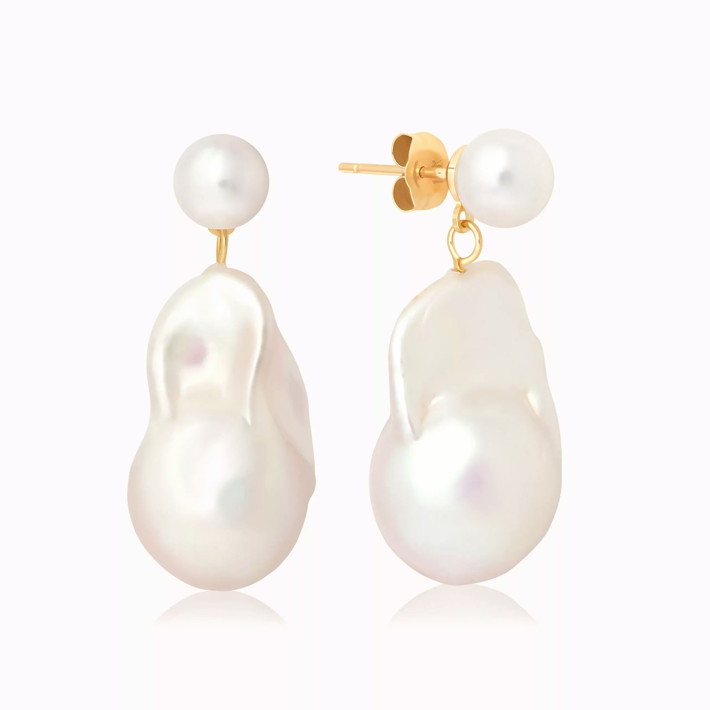 La Grotta Collective Ana Baroque Pearl Earrings