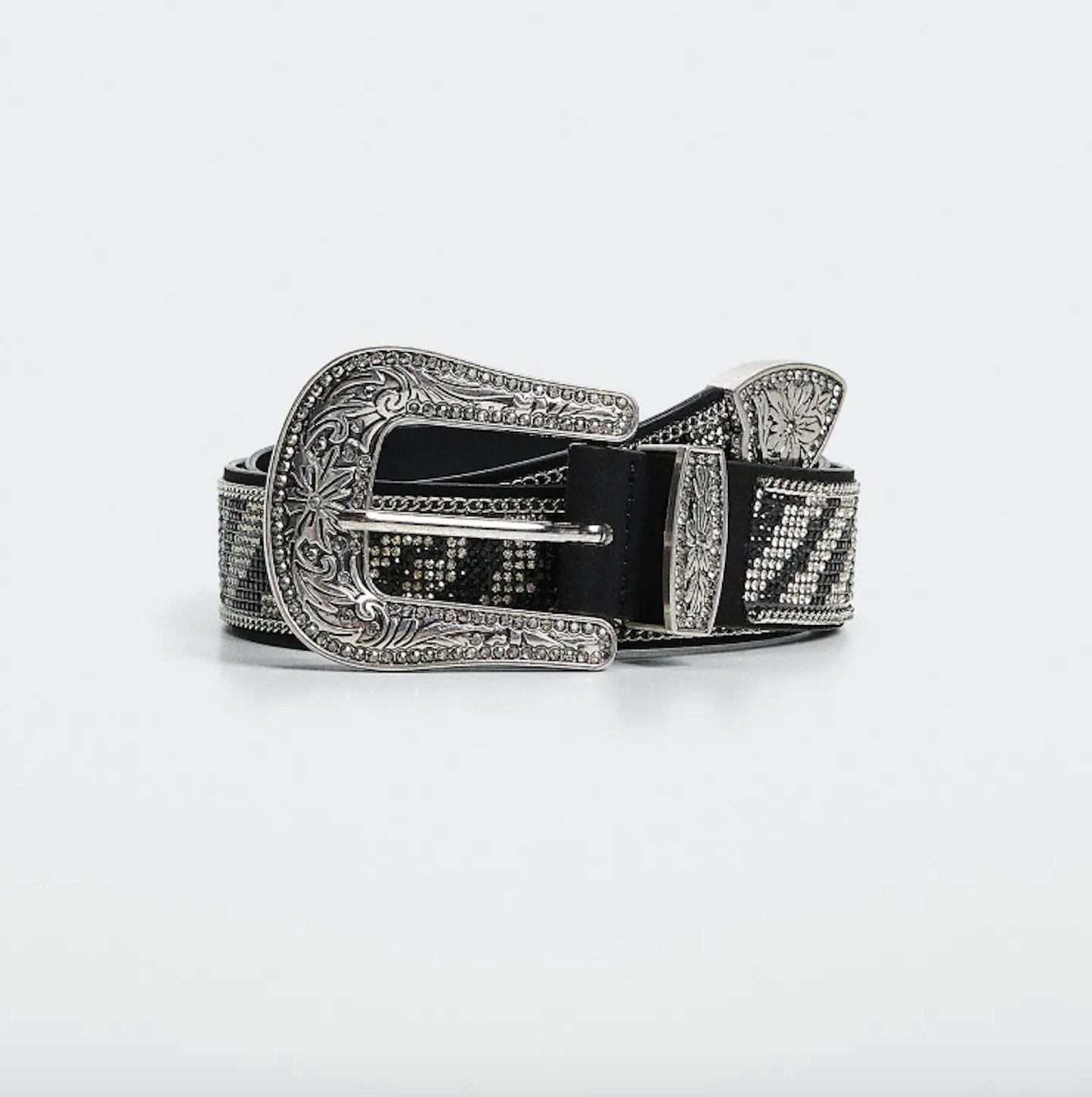 Mango, Strass Buckle Belt