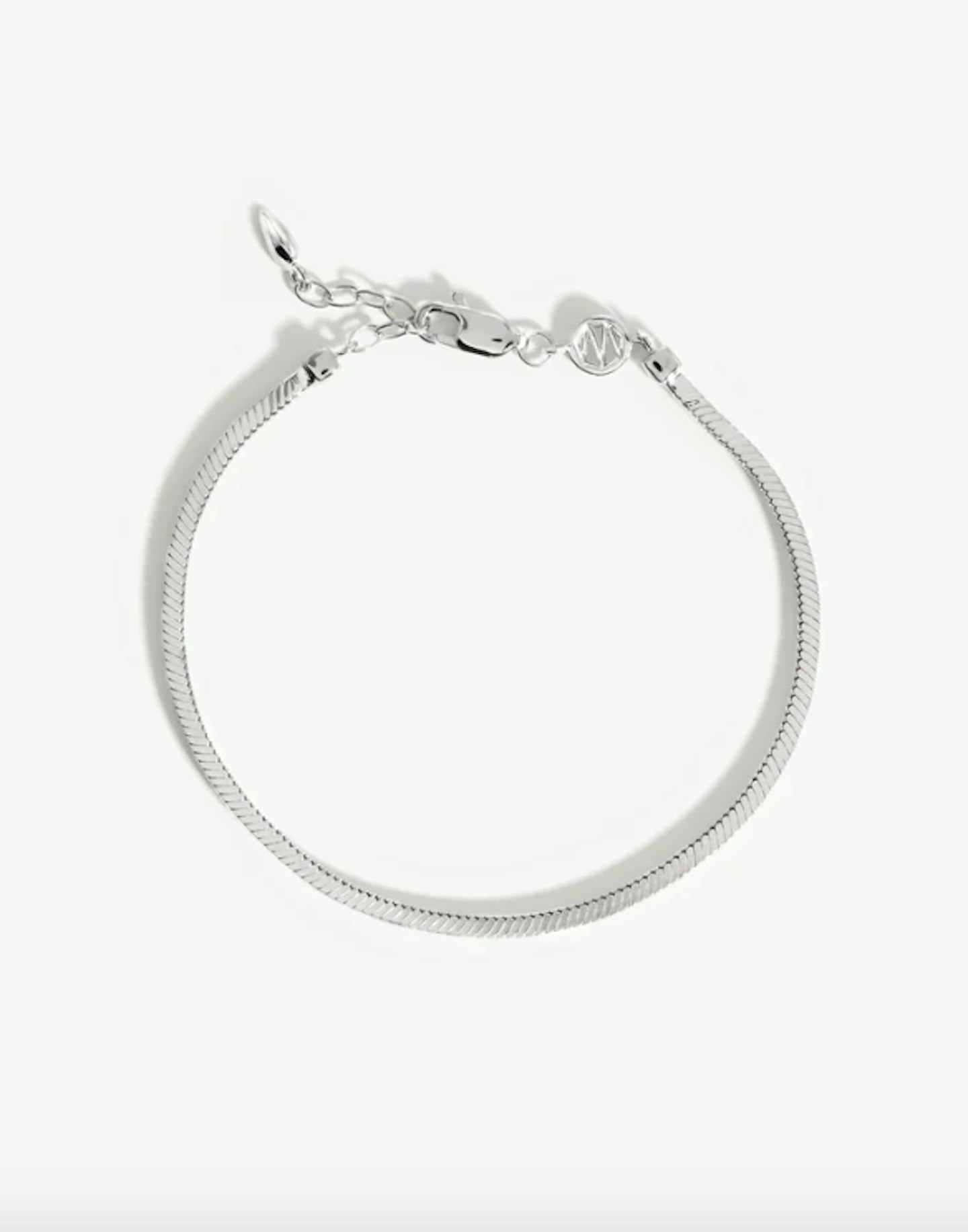 Missoma, Lucy Williams Square Snake Chain Bracelet