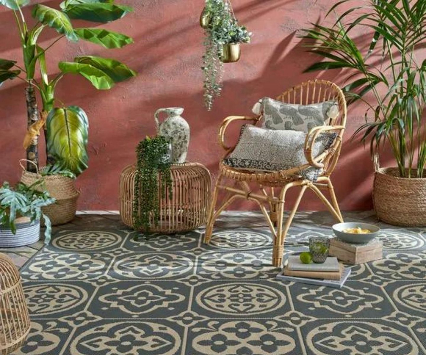 Tile Indoor Outdoor Rug