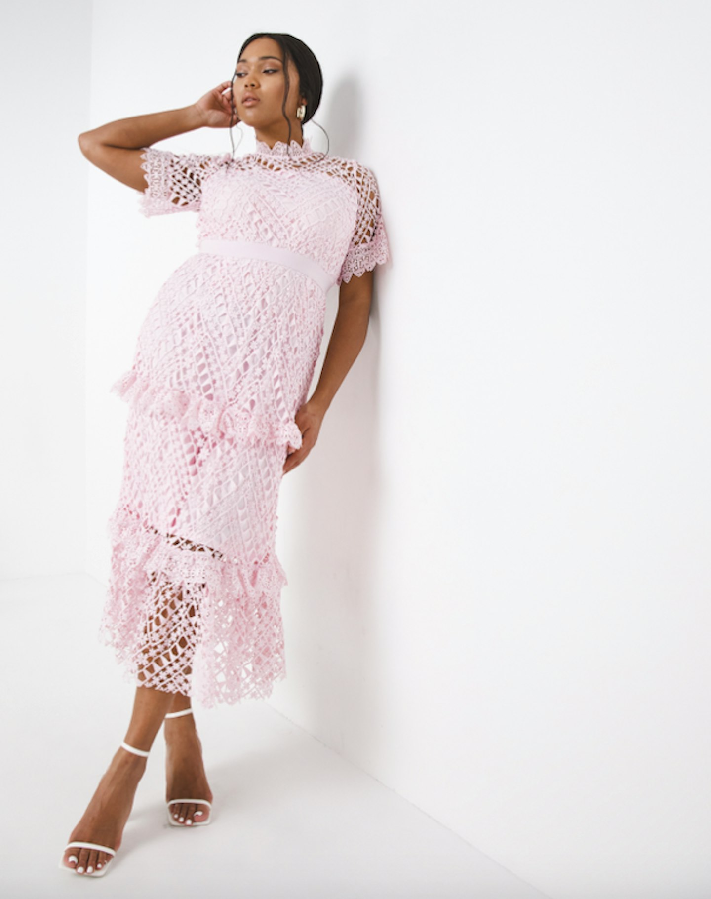 Pink Boutique Lace Dress