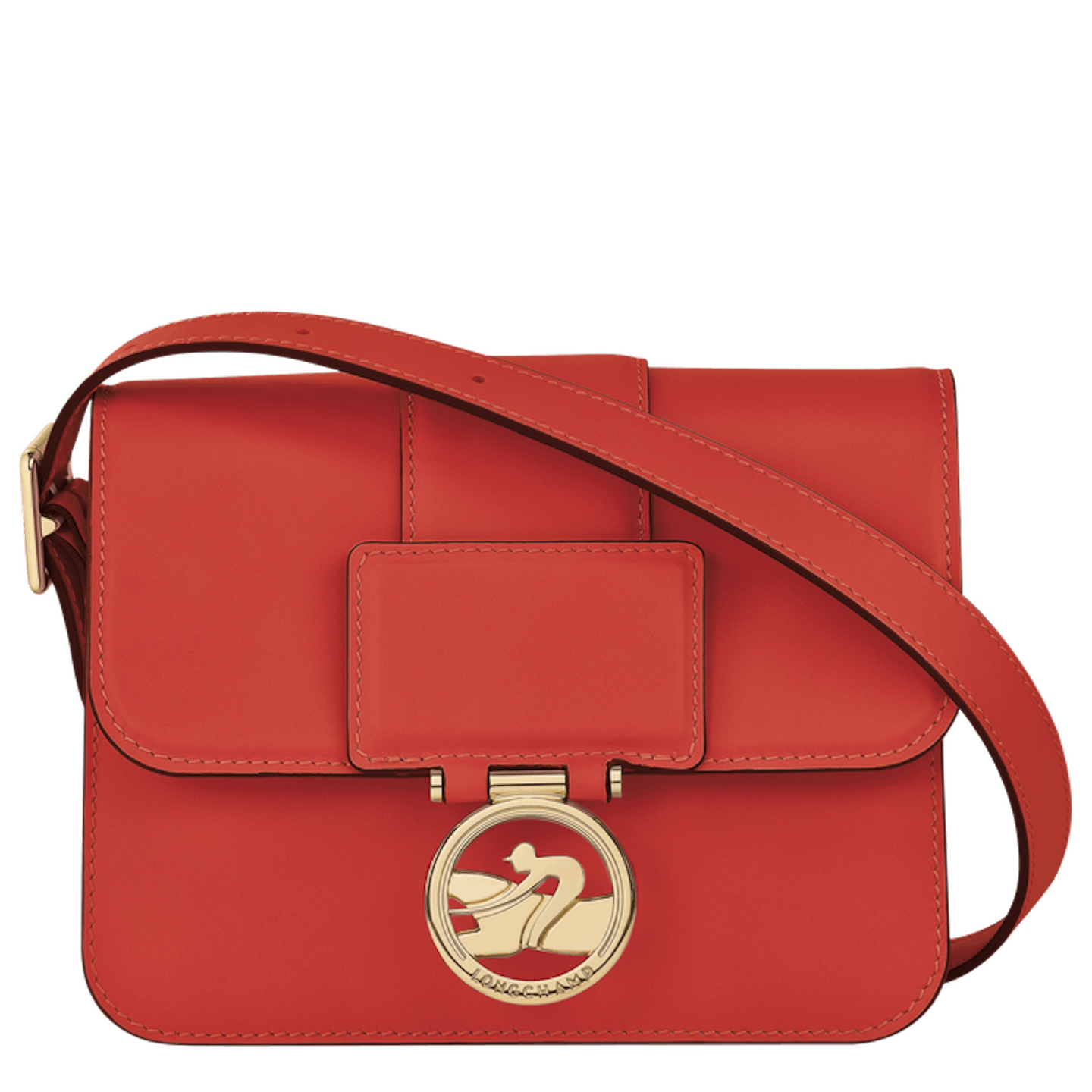 Longchamp, Box-Trot Crossbody Bag In Orange