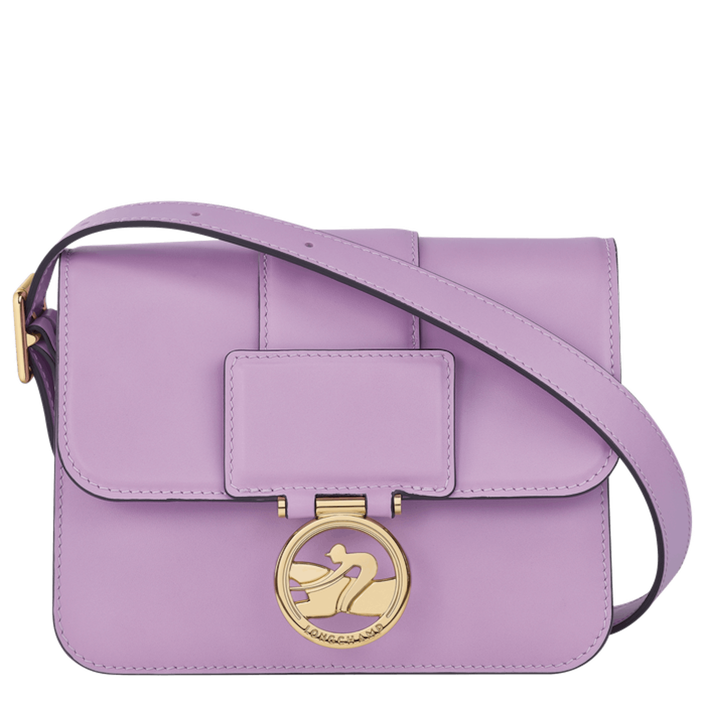 Longchamp, Box-Trot Crossbody Bag In Lilac