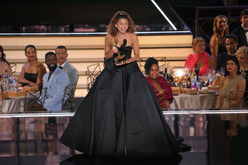 Zendaya Makes History (Again) At The Emmys | Grazia