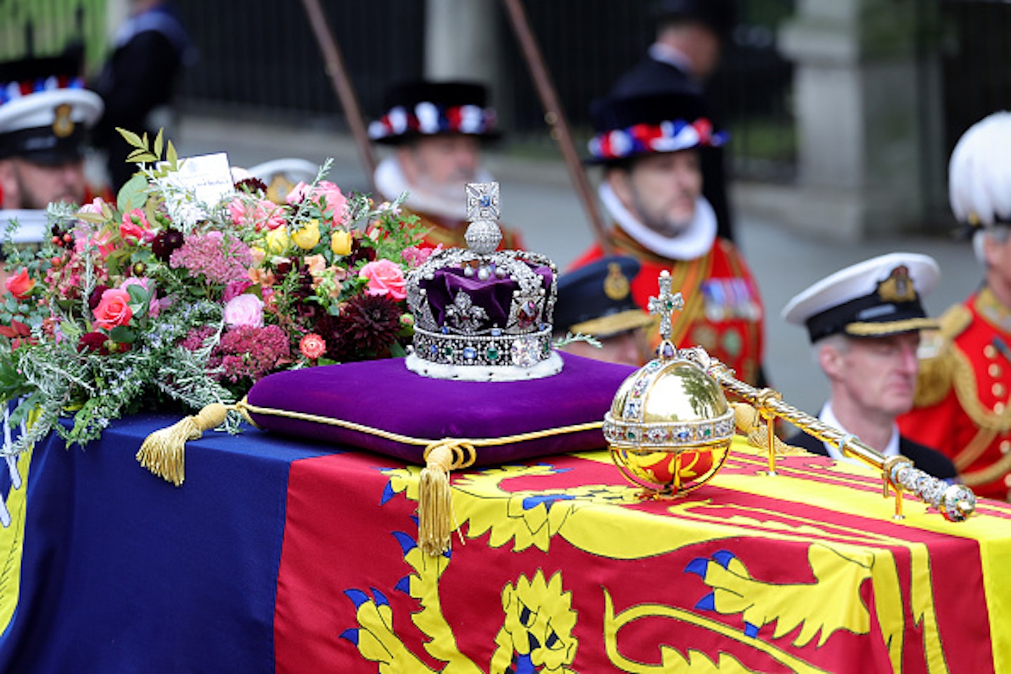 Queen's coffin