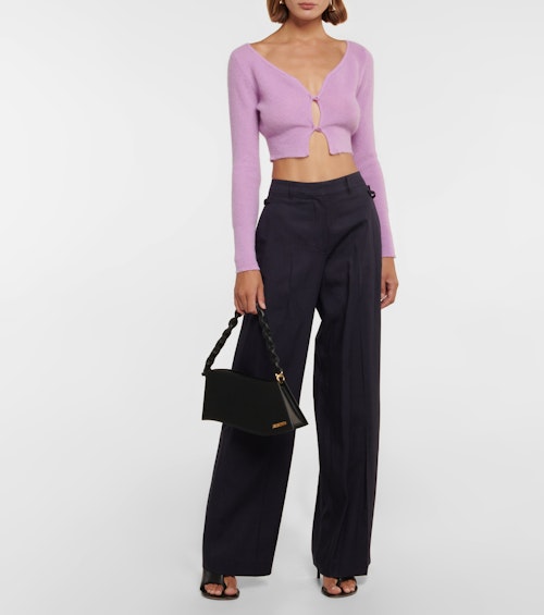 Jacquemus, Le Cardigan Alzou Cropped Cardigan