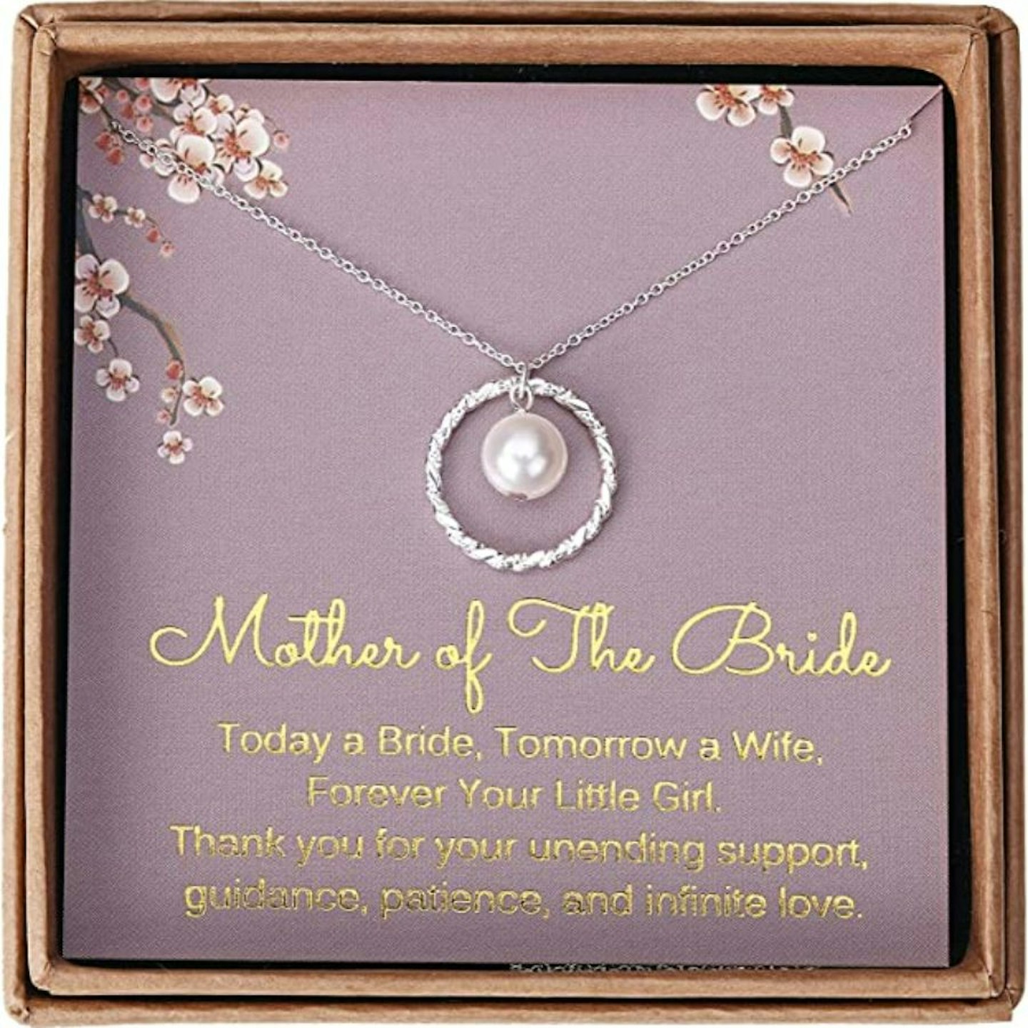 Mother Of The Bride Pearl Wedding Necklace