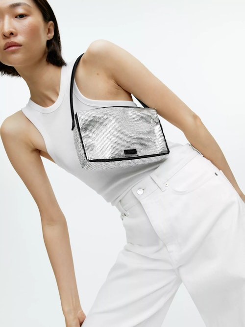 Arket, Rhinestone Shoulder Bag