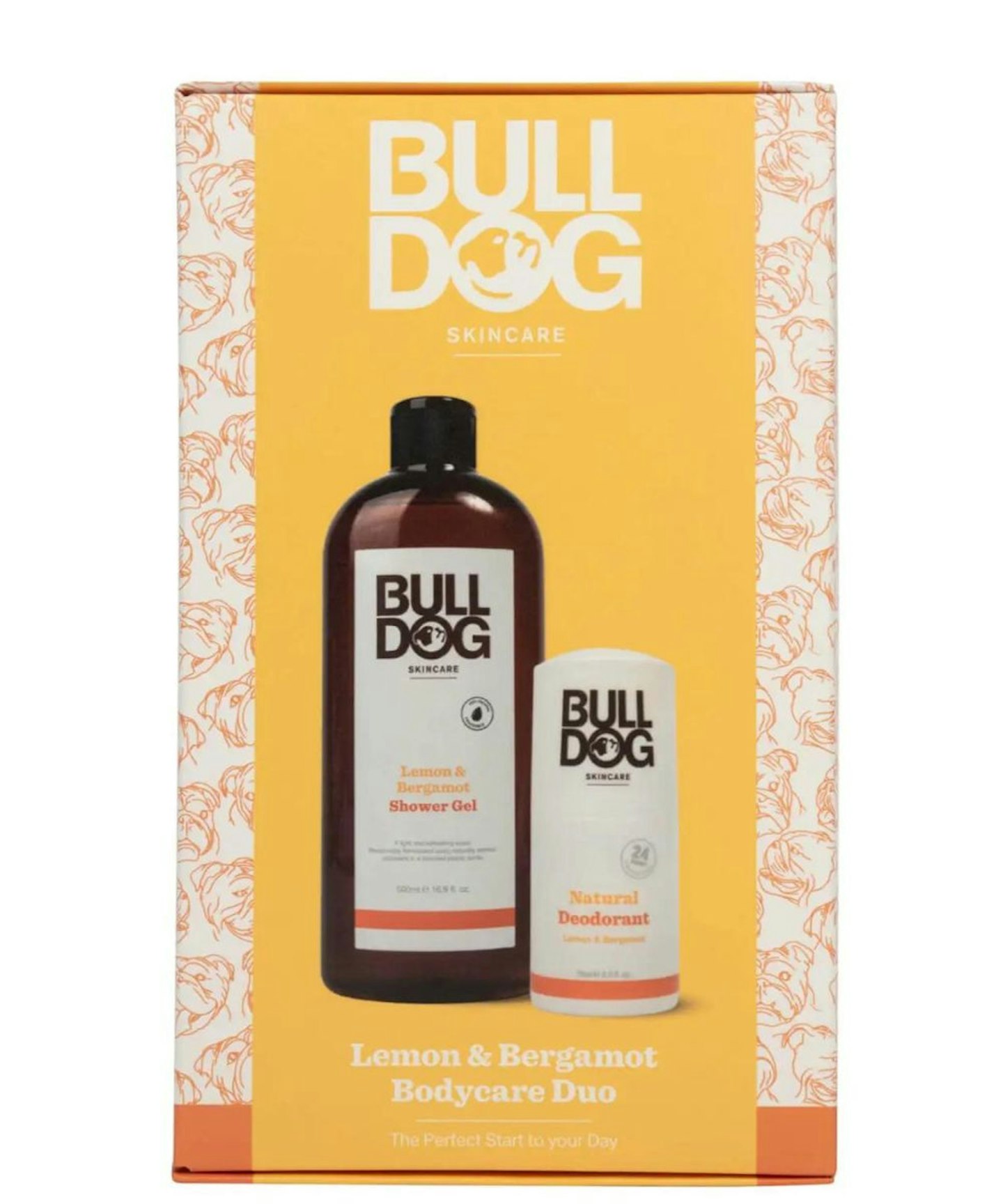 Bulldog Skincare for Men New Lemon and Bergamot Body Care Duo