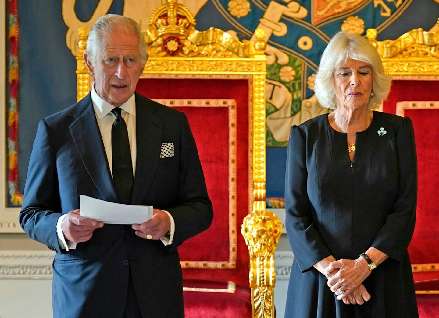 King Charles Camilla Queen Consort Northern Ireland