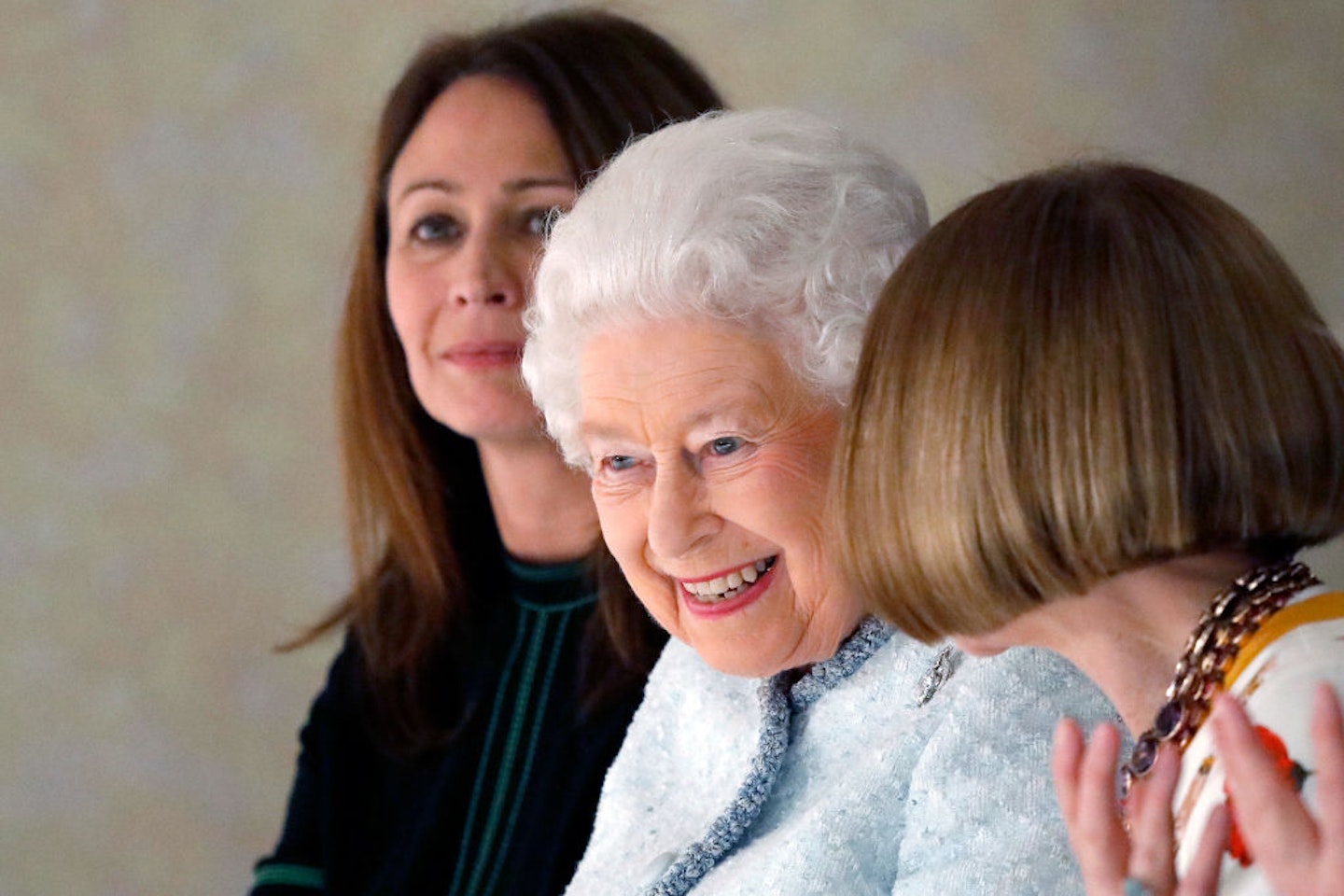 London Fashion Week Caroline Rush The Queen Anna Wintour