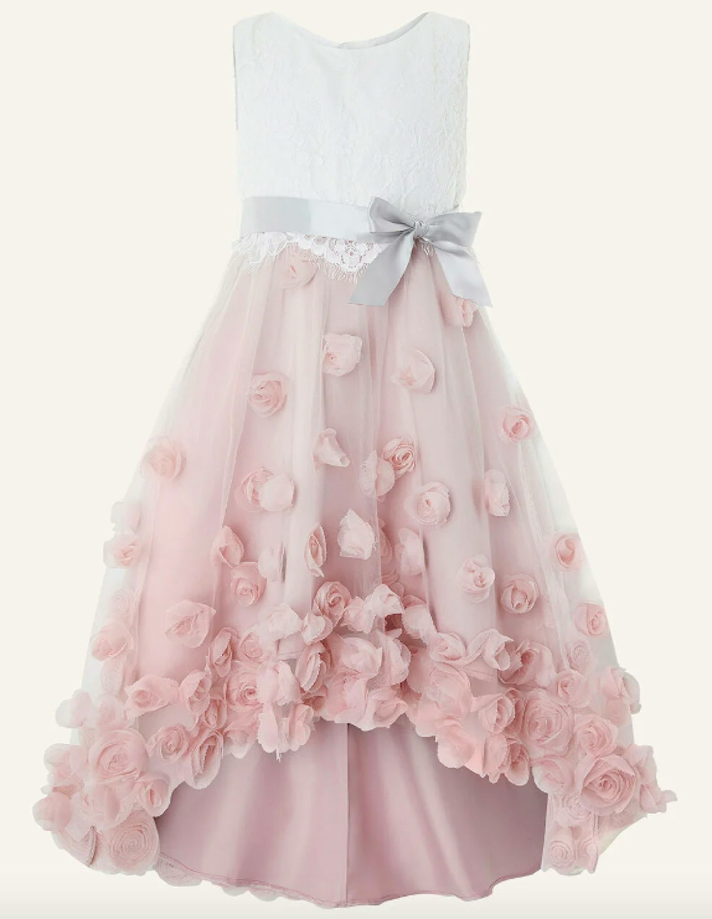 Ianthe 3D Flower Dress Pink