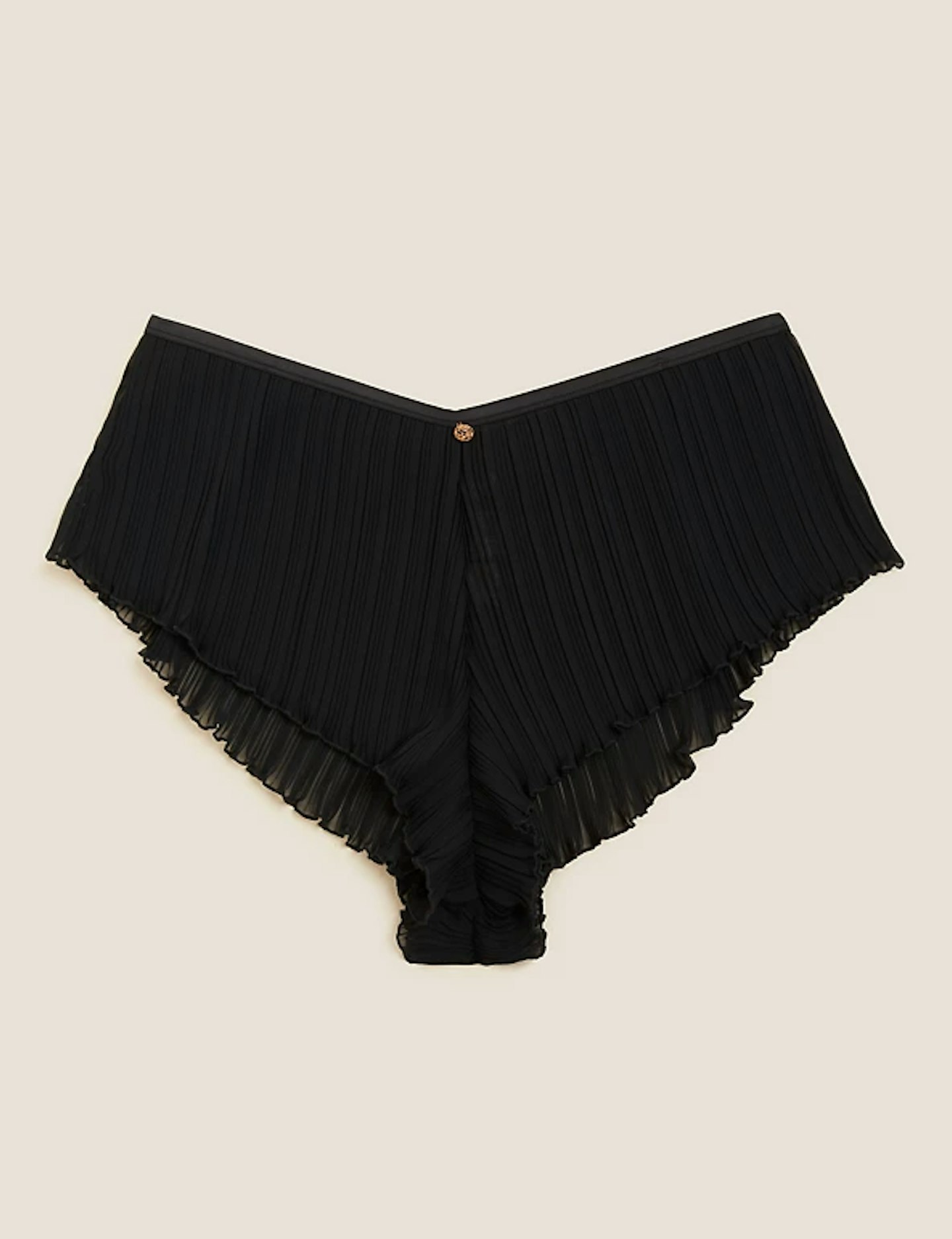 M&S, Pleat and Lace French Knickers
