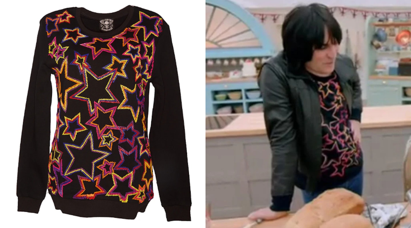 Noel Fielding Any Old Iron Colour Star Sweatshirt