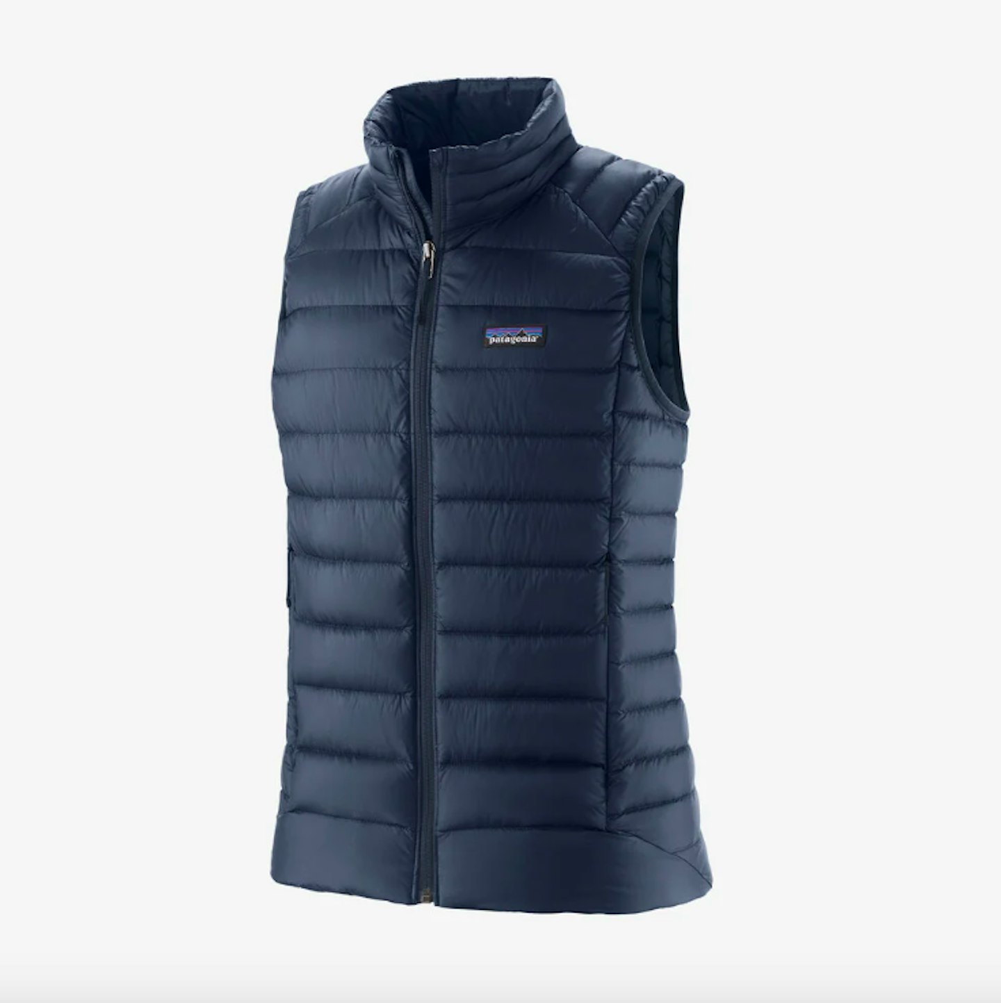 New Navy Down Sweater Vest