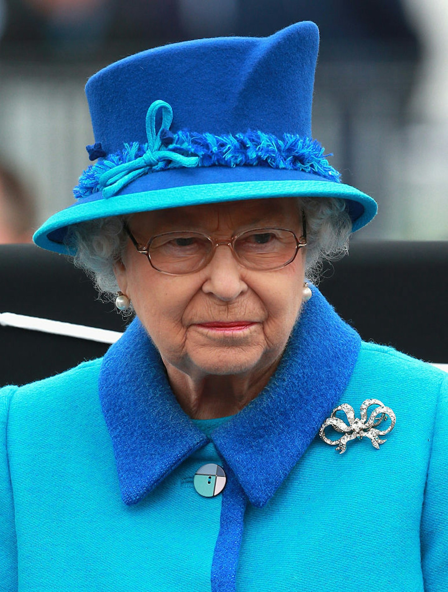 Queen Elizabeth II Dorset bow brooch