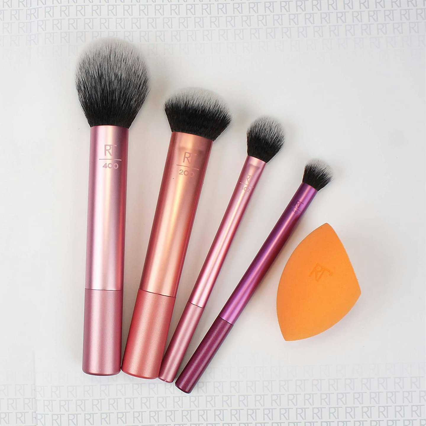 Real Techniques Everyday Essentials Makeup Brush Complete Face Set 