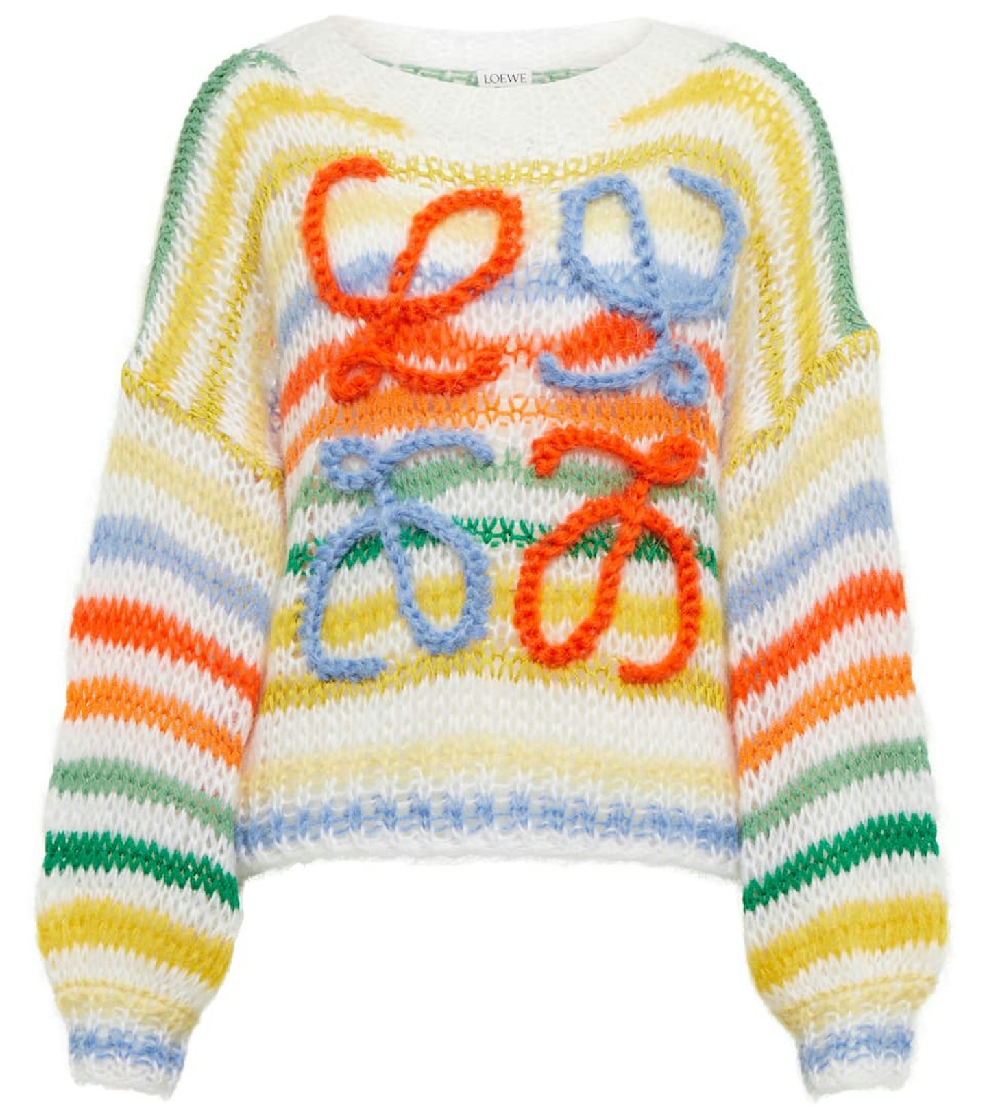 Loewe, Anagram Mohair-Blend Sweater