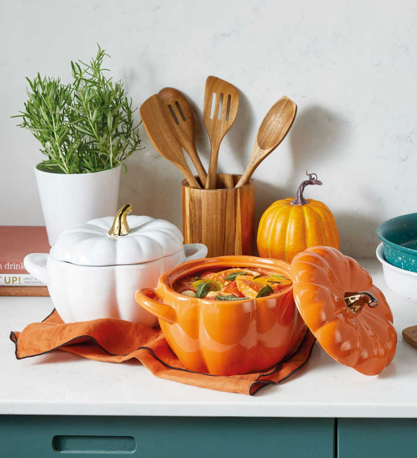 Aldi Pumpkin Ceramic Casserole Dish