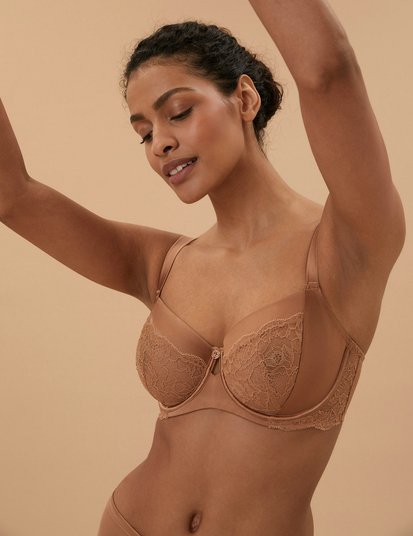 Flexifit™ Lace Wired Balcony Bra A-E, M&S Collection